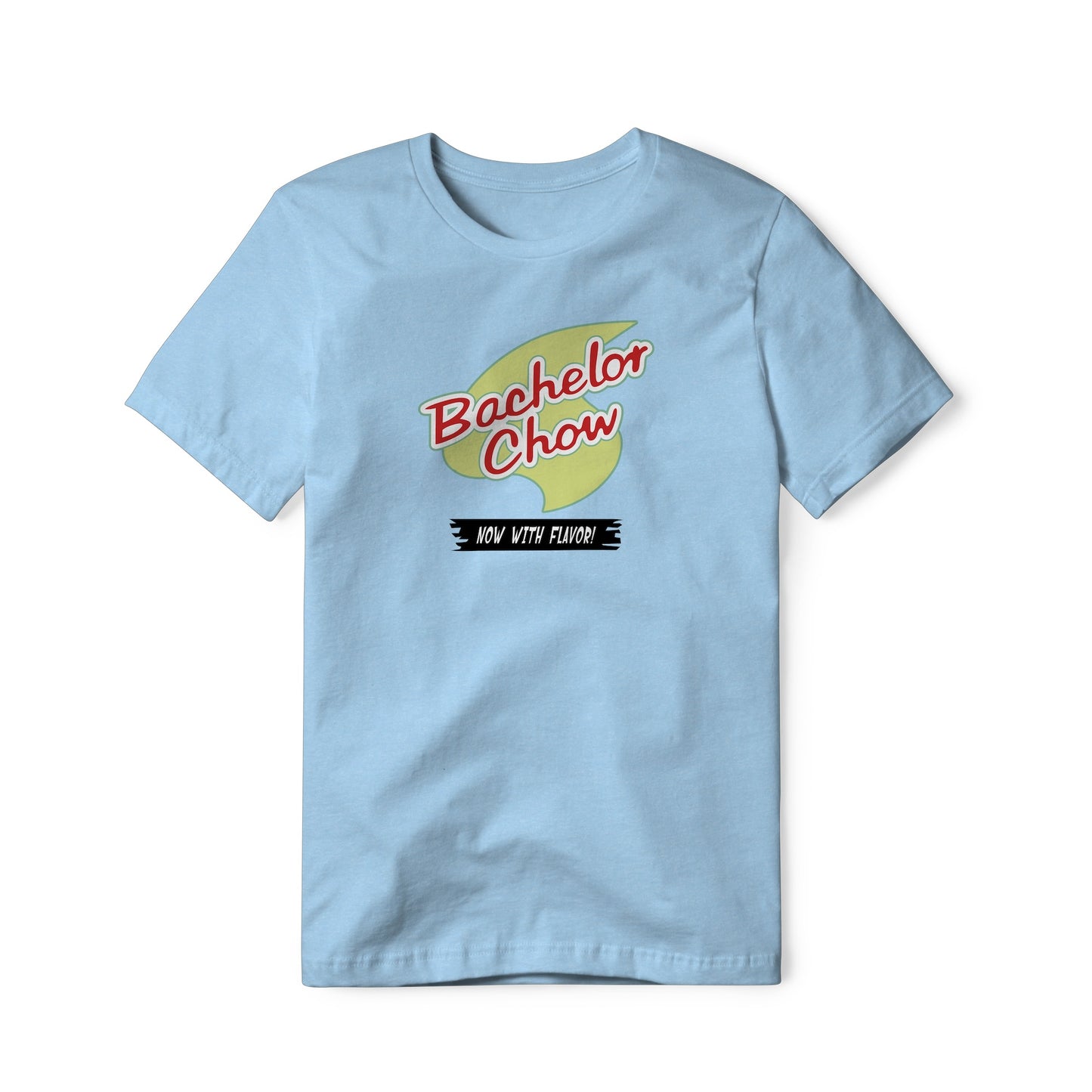 Bachelor Chow Logo : Futurama Show, Cotton/Poly Blend Tee