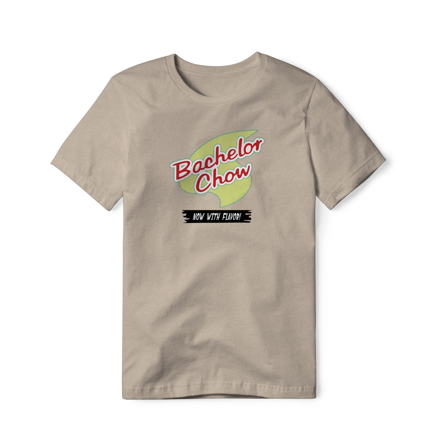 Bachelor Chow Logo : Futurama Show, Cotton/Poly Blend Tee