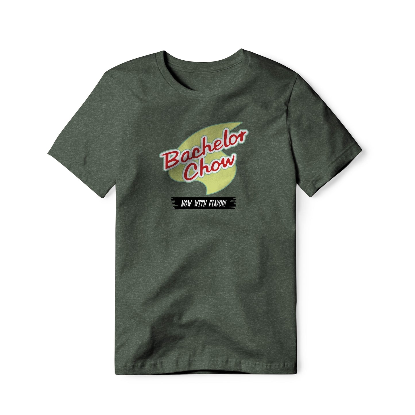 Bachelor Chow Logo : Futurama Show, Cotton/Poly Blend Tee