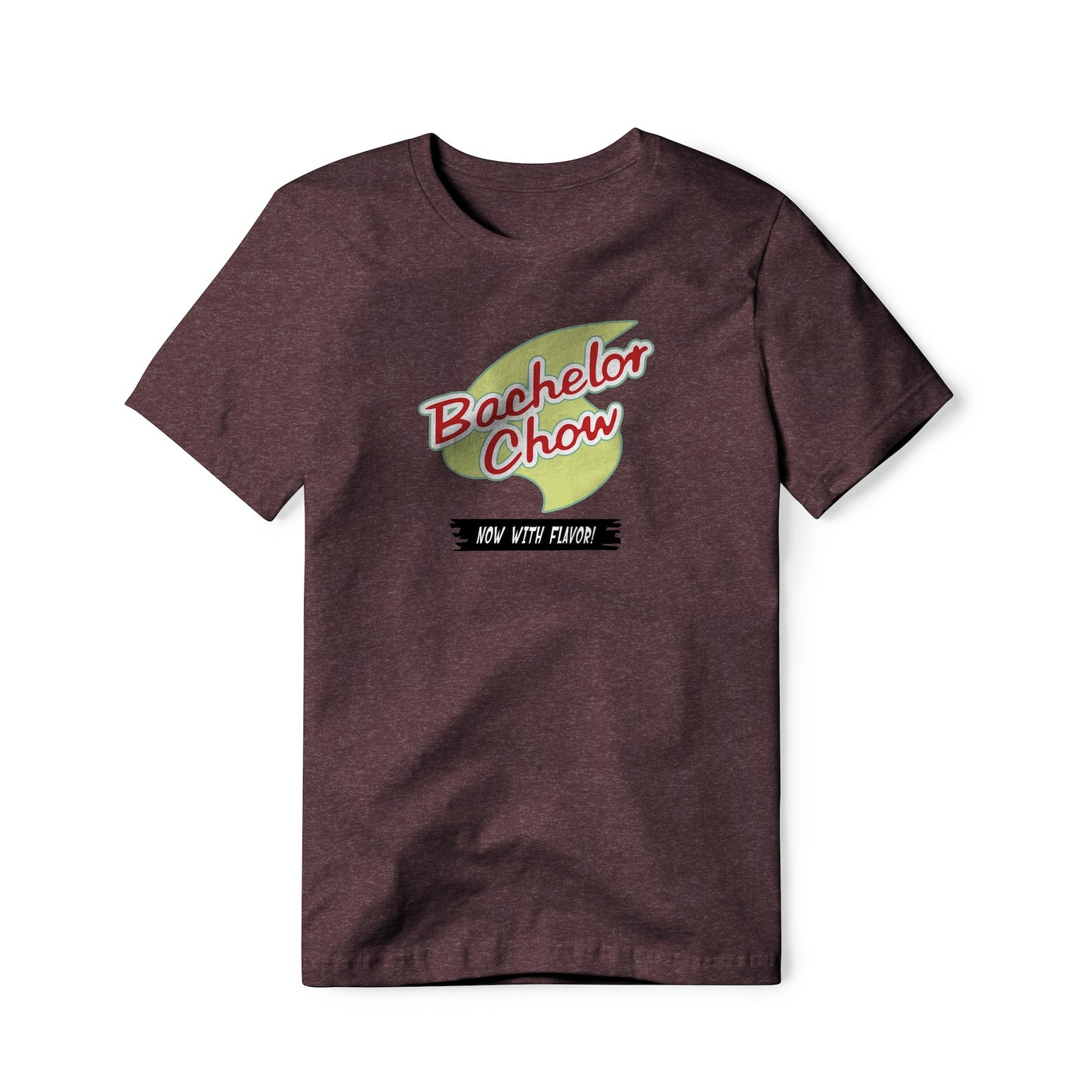 Bachelor Chow Logo : Futurama Show, Cotton/Poly Blend Tee
