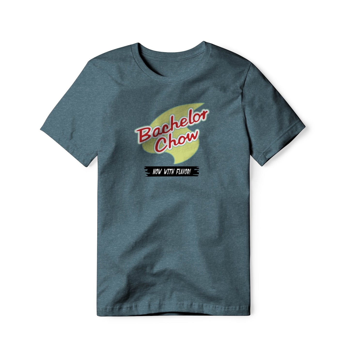 Bachelor Chow Logo : Futurama Show, Cotton/Poly Blend Tee