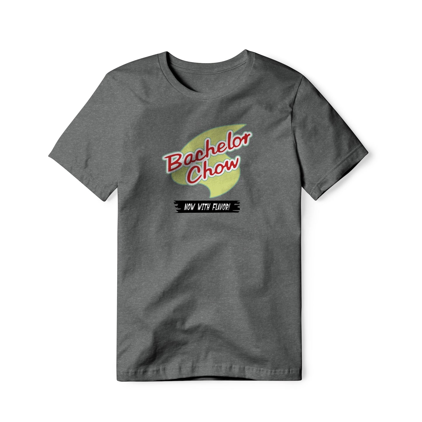 Bachelor Chow Logo : Futurama Show, Cotton/Poly Blend Tee