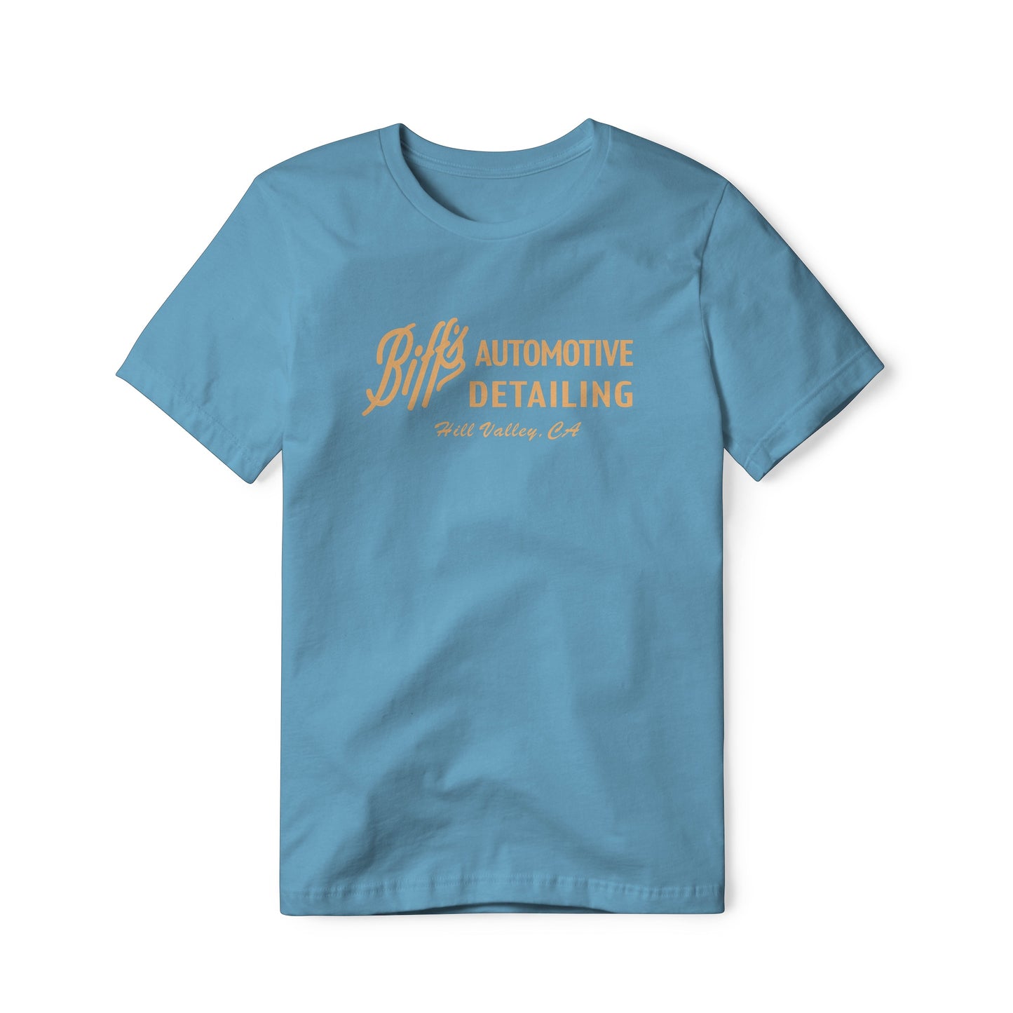 Biff's Automotive Detailing Logo : Back To The Future Movie, Classic Cotton Tee