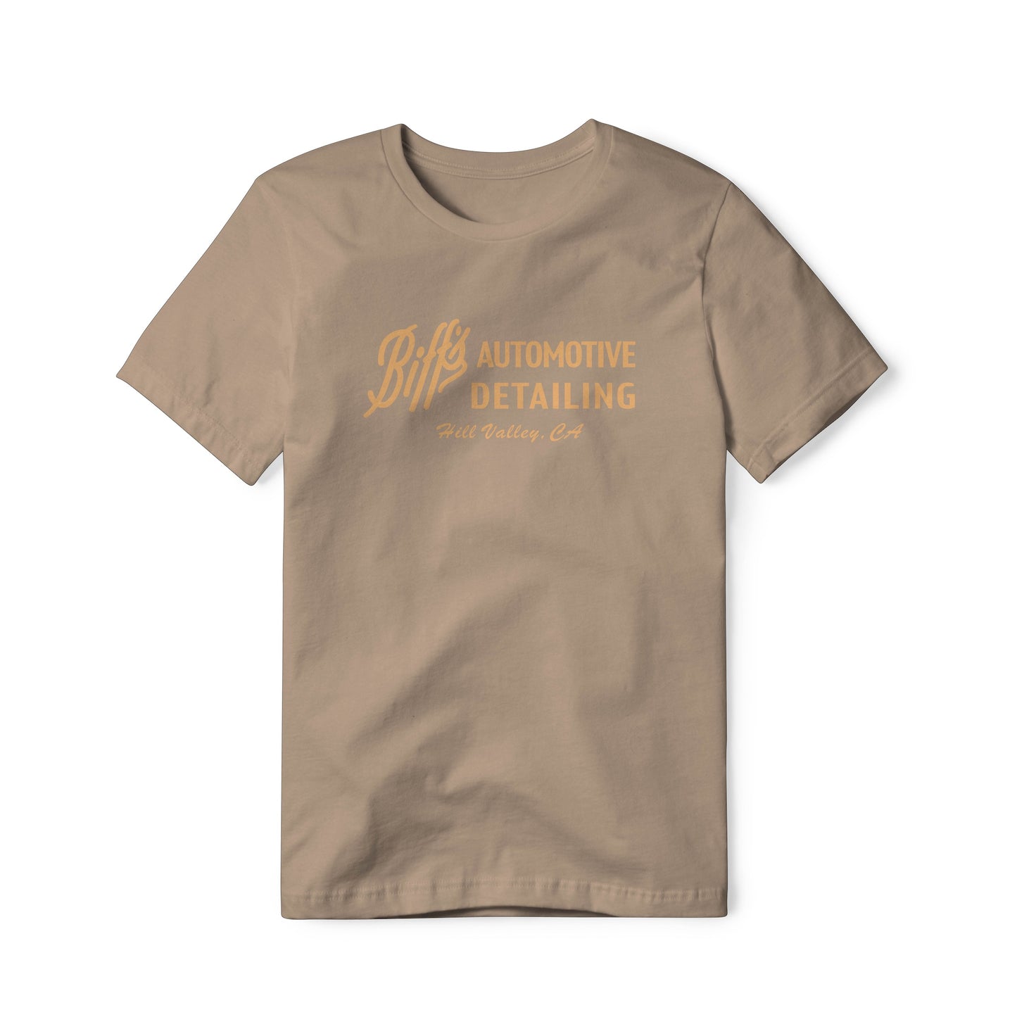 Biff's Automotive Detailing Logo : Back To The Future Movie, Classic Cotton Tee