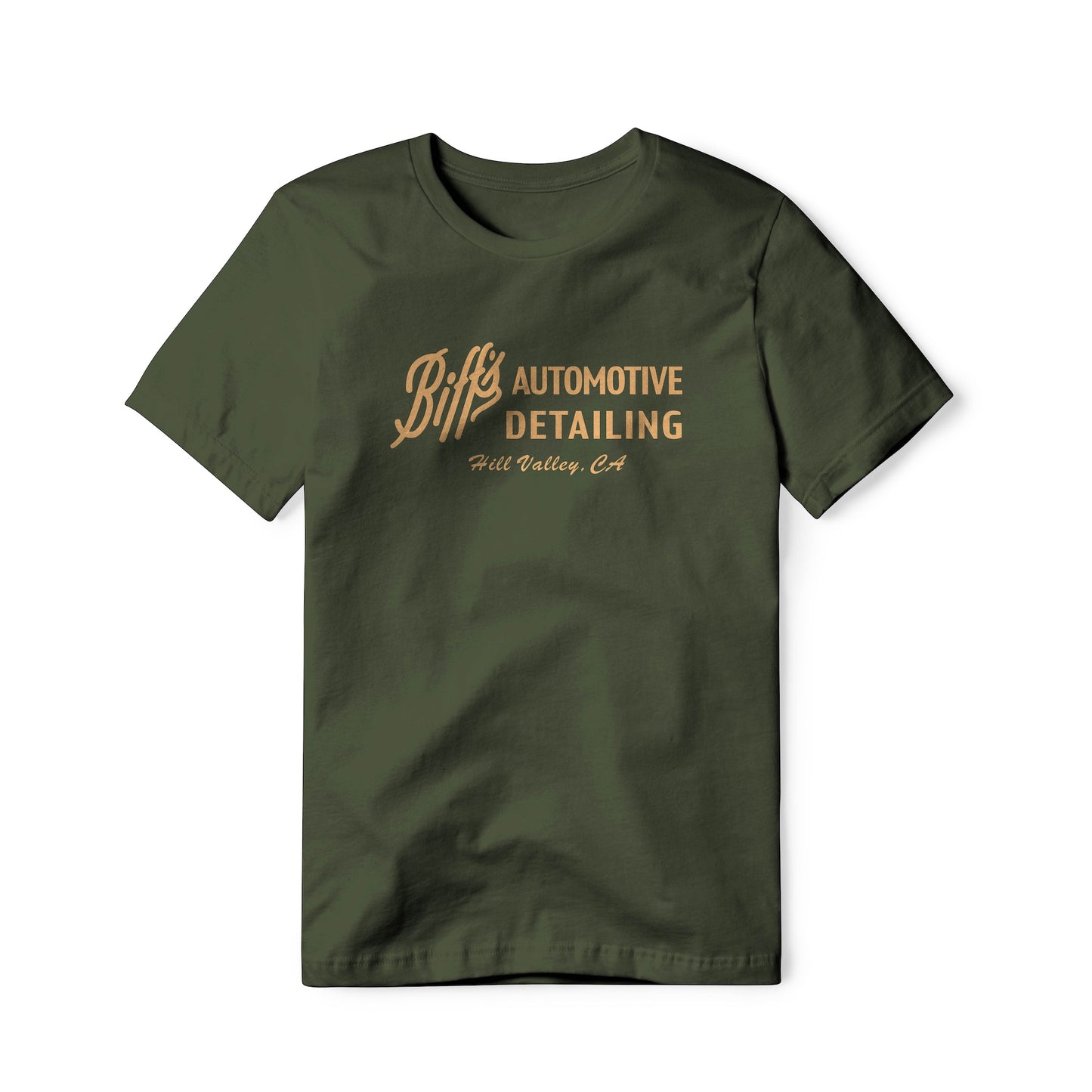 Biff's Automotive Detailing Logo : Back To The Future Movie, Classic Cotton Tee