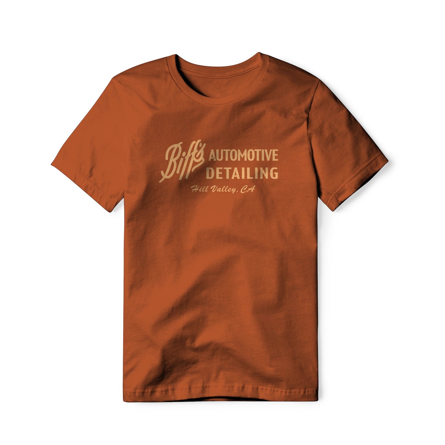 Biff's Automotive Detailing Logo : Back To The Future Movie, Classic Cotton Tee