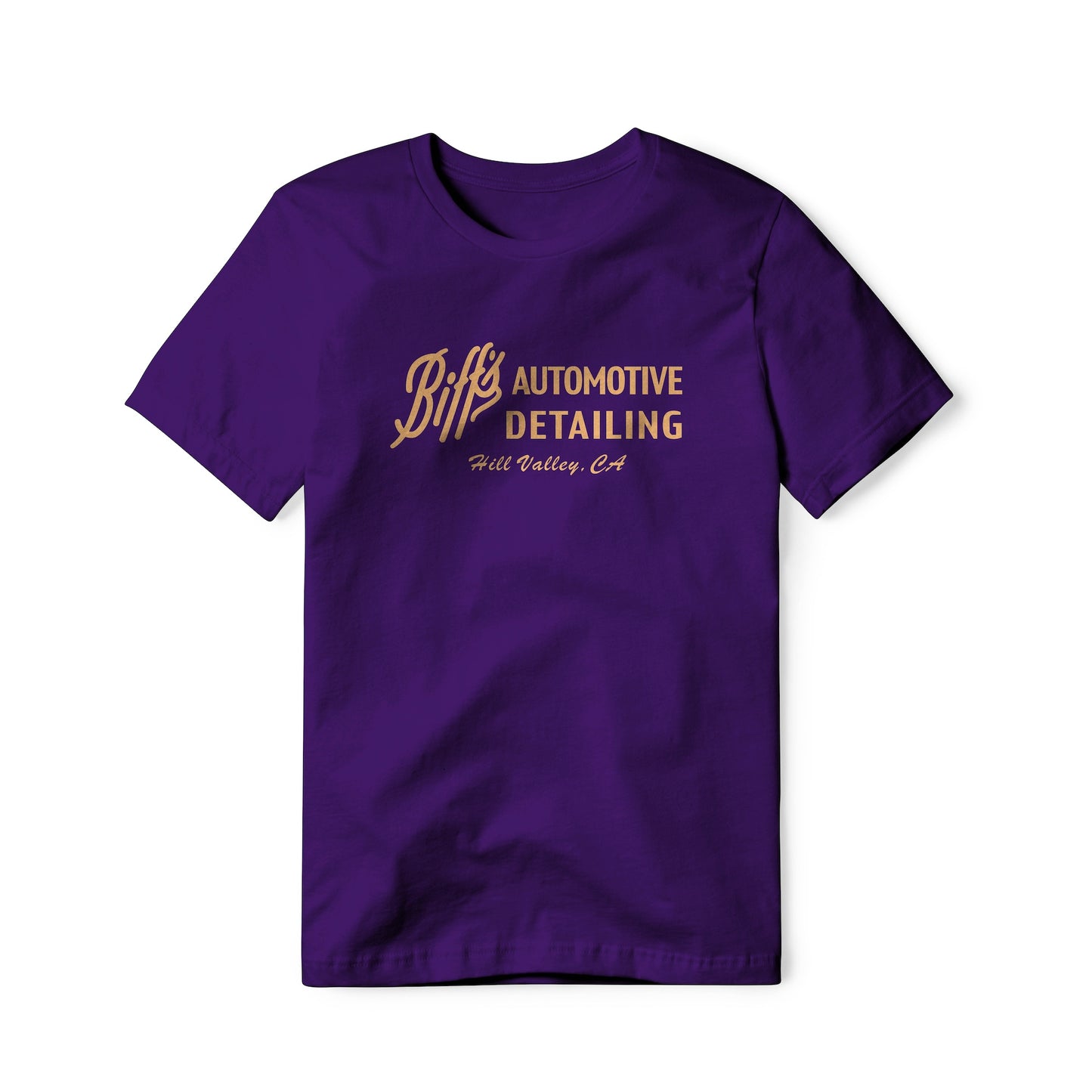 Biff's Automotive Detailing Logo : Back To The Future Movie, Classic Cotton Tee