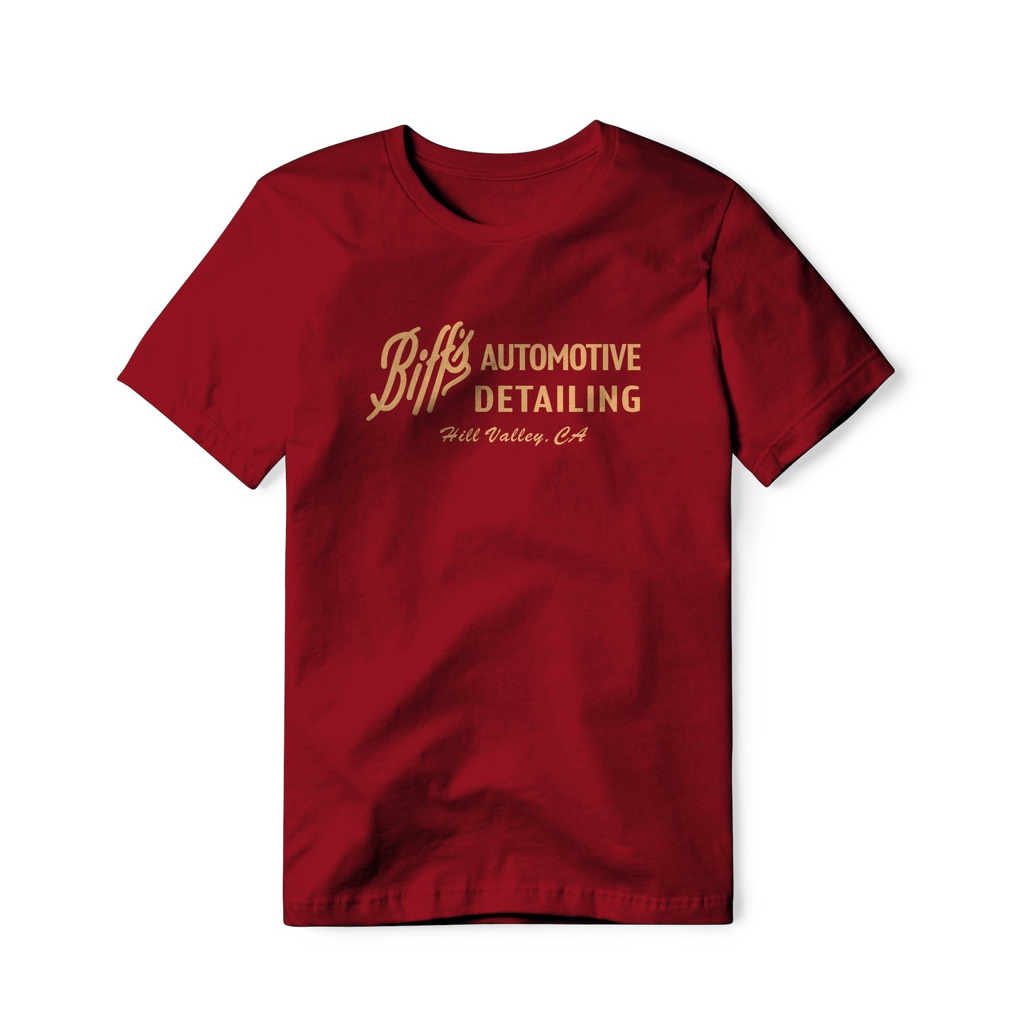 Biff's Automotive Detailing Logo : Back To The Future Movie, Classic Cotton Tee
