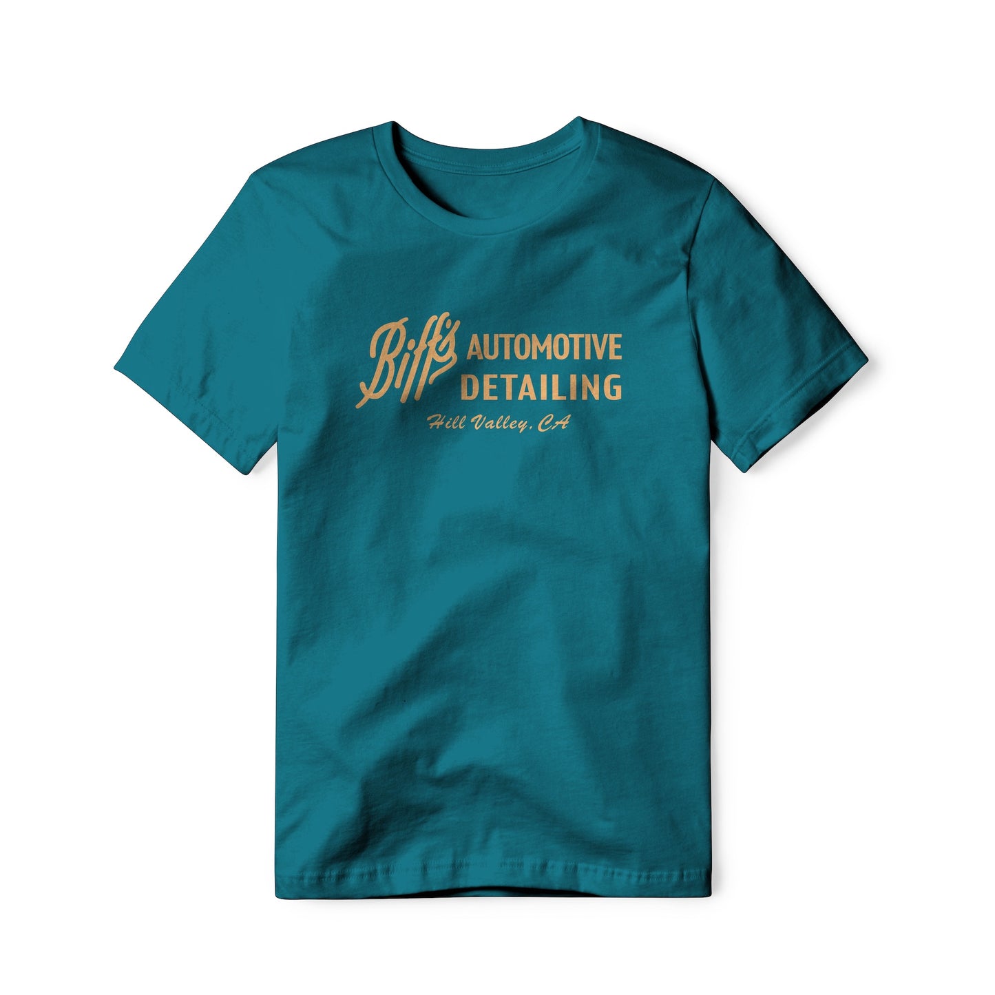 Biff's Automotive Detailing Logo : Back To The Future Movie, Classic Cotton Tee