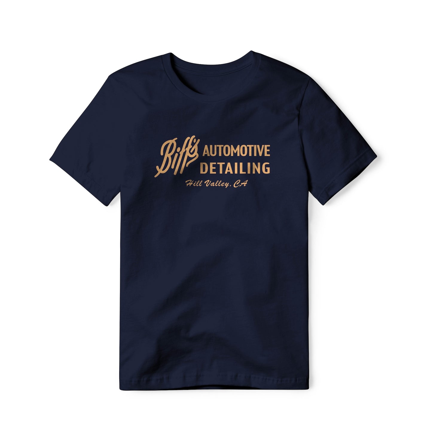 Biff's Automotive Detailing Logo : Back To The Future Movie, Classic Cotton Tee