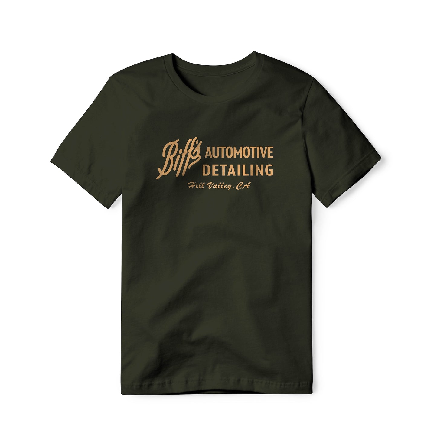 Biff's Automotive Detailing Logo : Back To The Future Movie, Classic Cotton Tee
