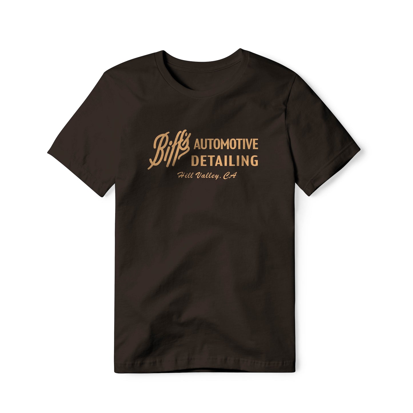 Biff's Automotive Detailing Logo : Back To The Future Movie, Classic Cotton Tee