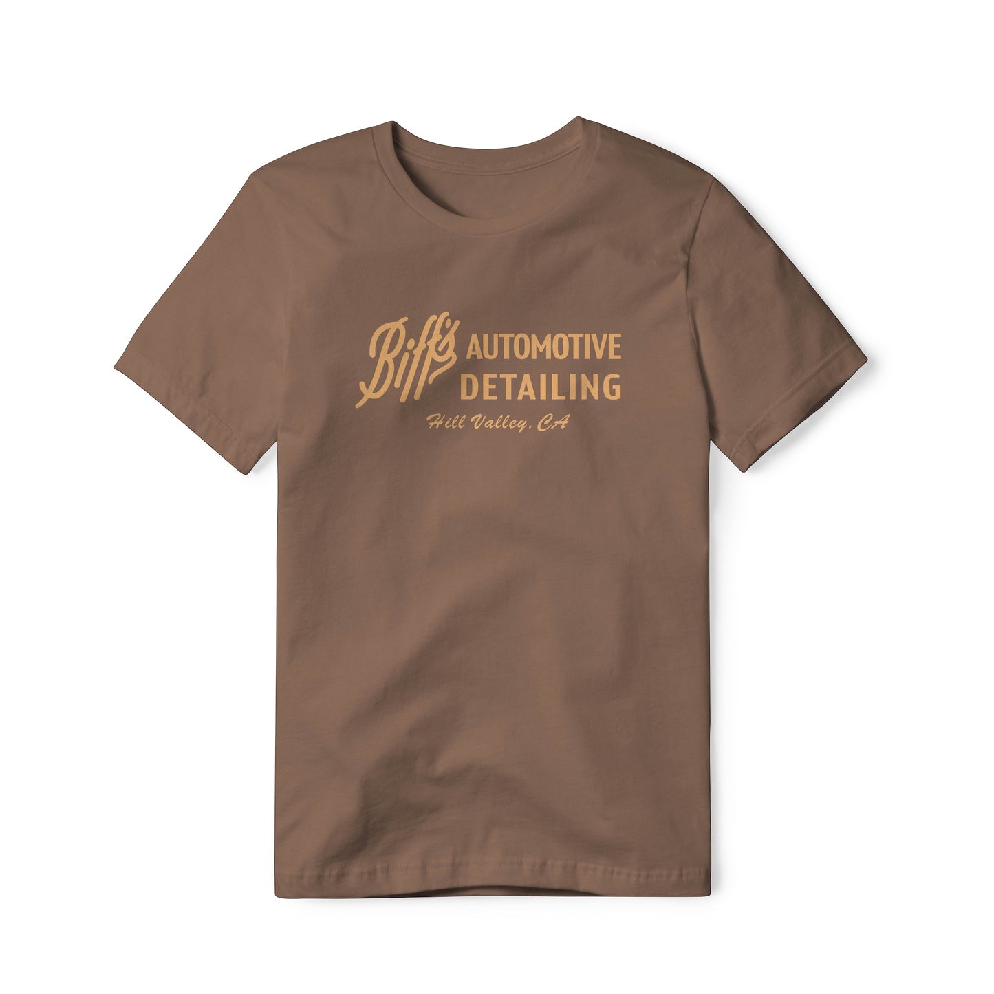 Biff's Automotive Detailing Logo : Back To The Future Movie, Classic Cotton Tee