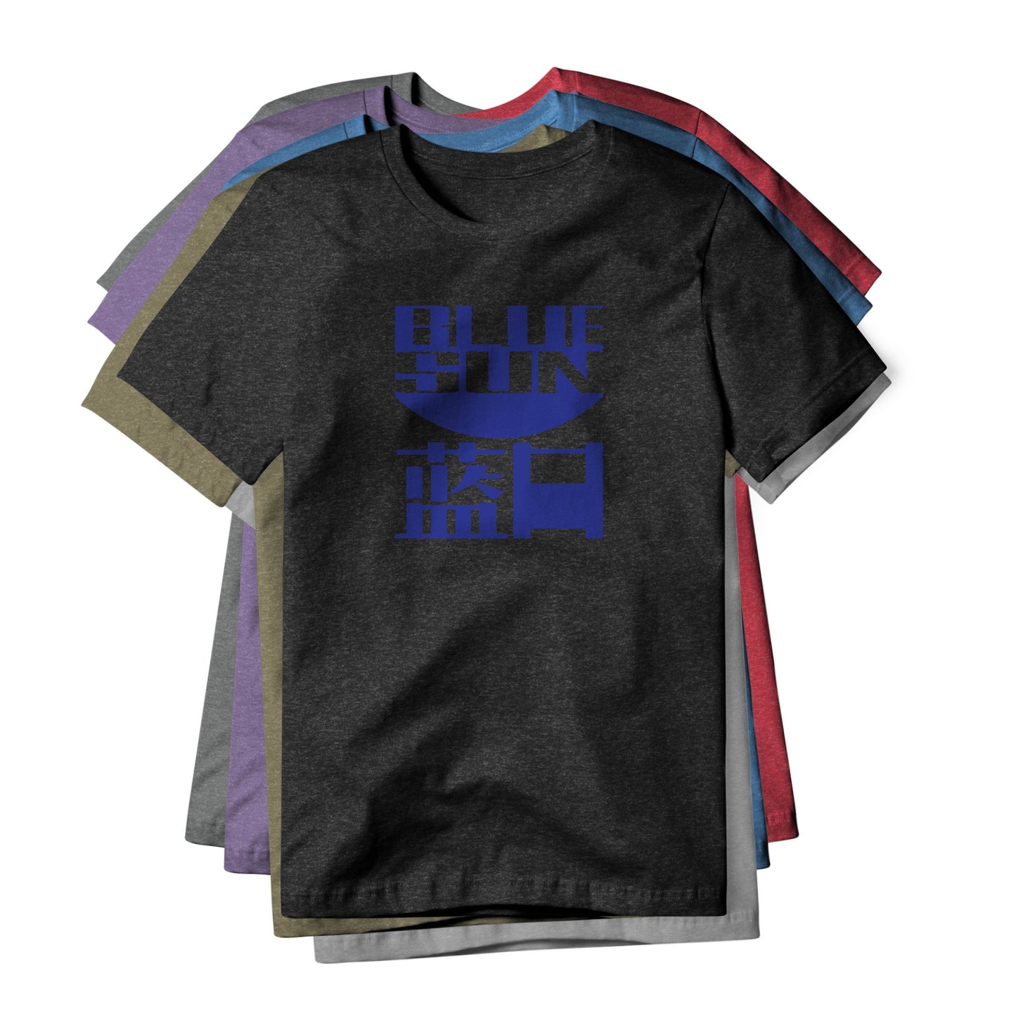 Blue Sun Logo : Firefly Show, Cotton/Poly Blend Tee