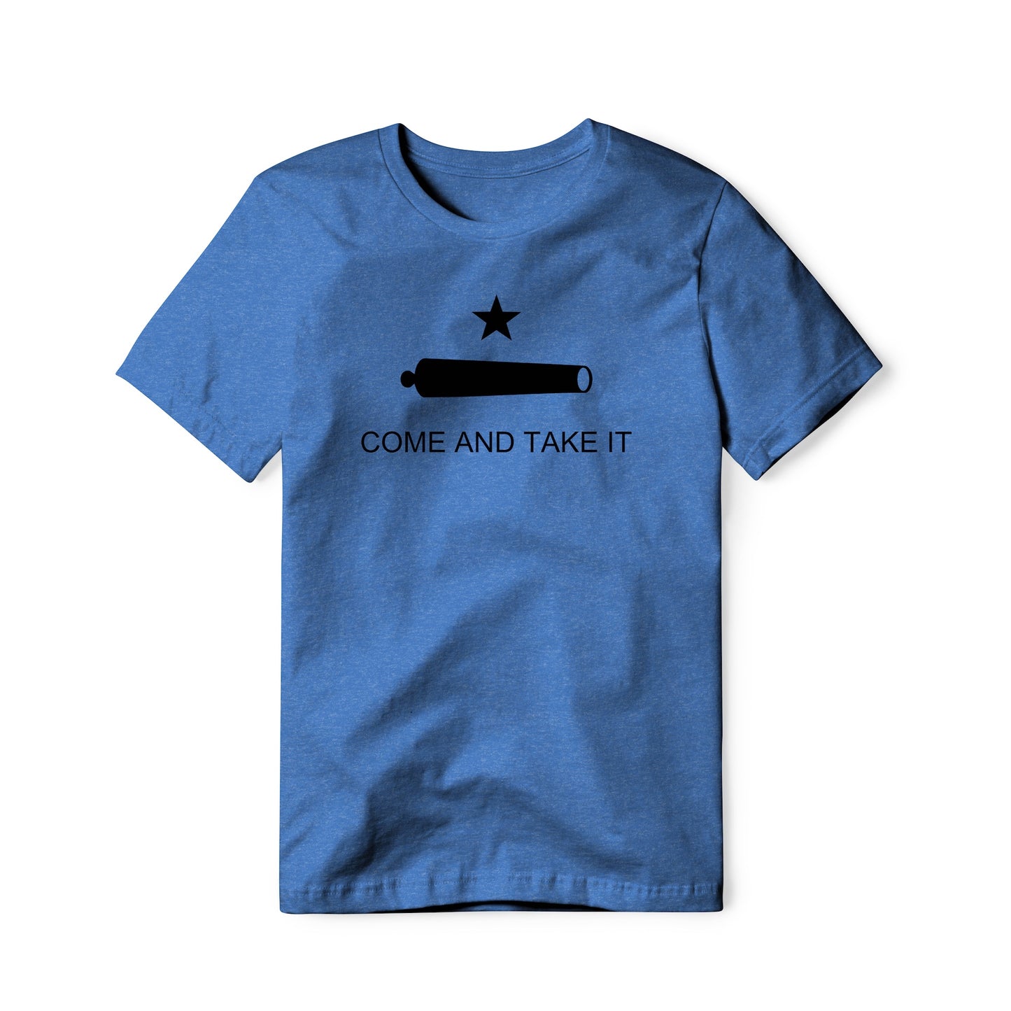 Come And Take It : Cannon (Black), Cotton/Poly Blend Tee