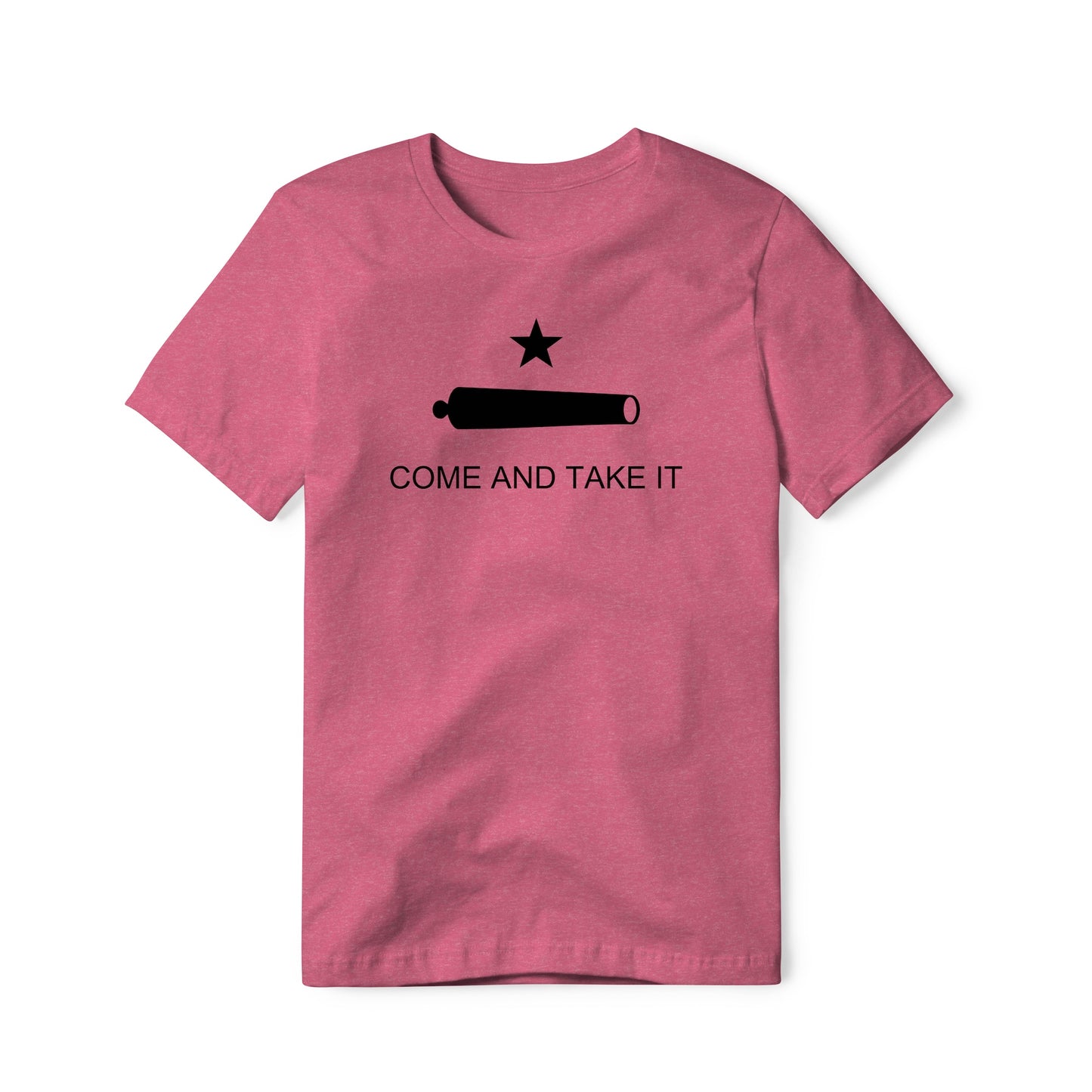 Come And Take It : Cannon (Black), Cotton/Poly Blend Tee