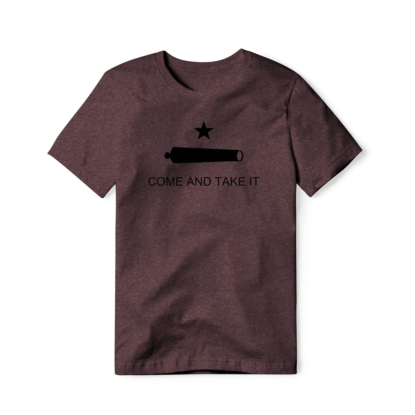 Come And Take It : Cannon (Black), Cotton/Poly Blend Tee