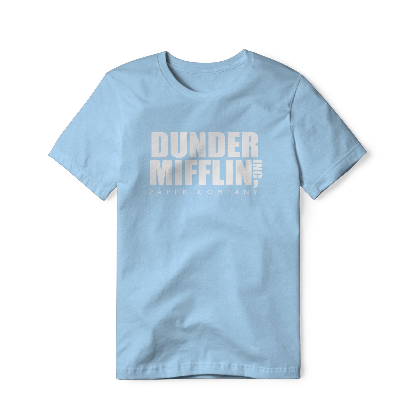 Dunder Mifflin Logo : The Office Show, Cotton/Poly Blend Tee