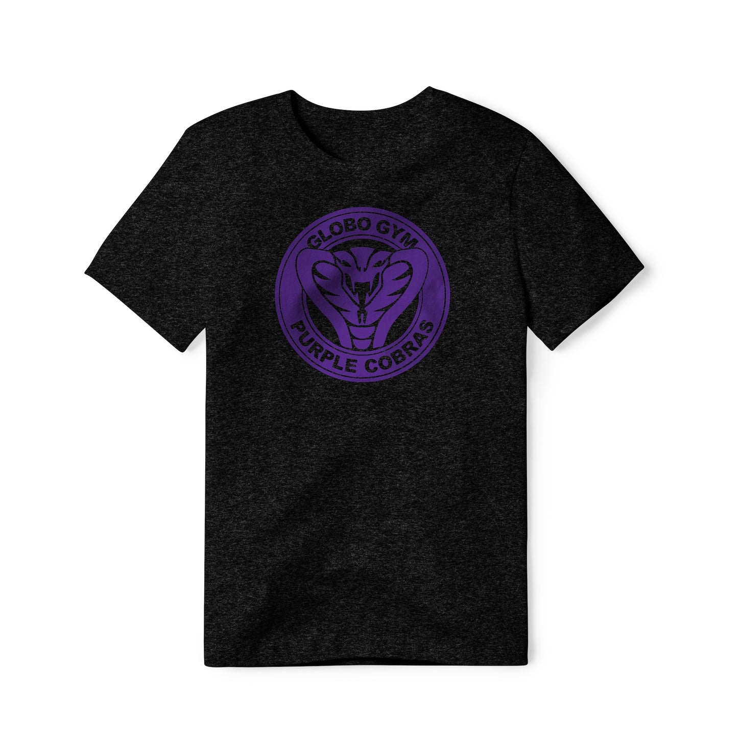 Globo Gym Purple Cobras Logo (Purple) : Dodgeball Movie, Cotton/Poly Blend Tee