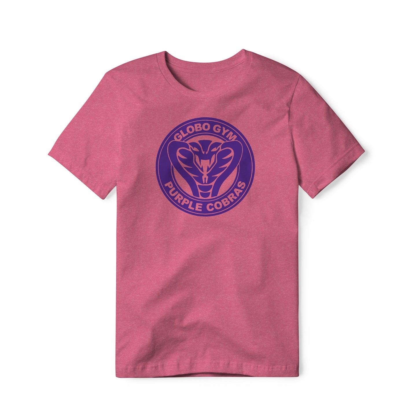 Globo Gym Purple Cobras Logo (Purple) : Dodgeball Movie, Cotton/Poly Blend Tee