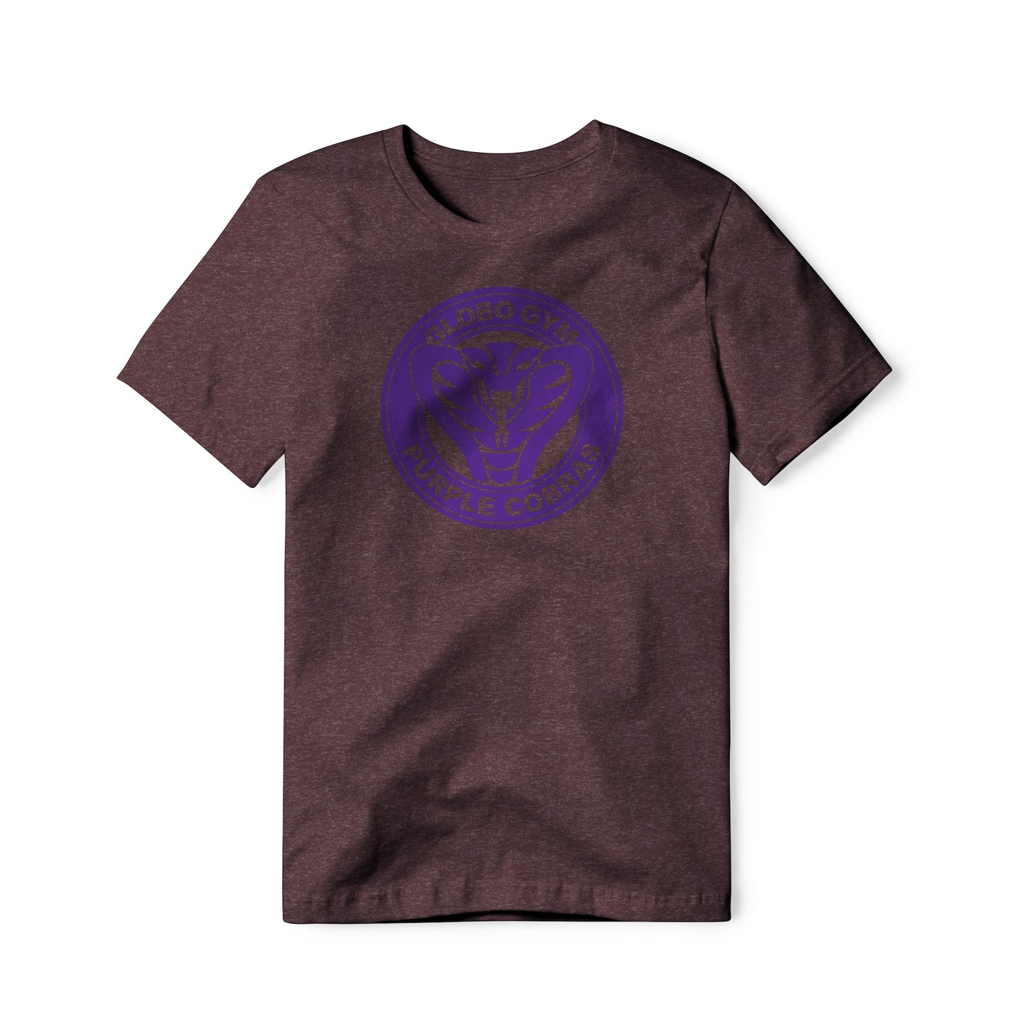 Globo Gym Purple Cobras Logo (Purple) : Dodgeball Movie, Cotton/Poly Blend Tee