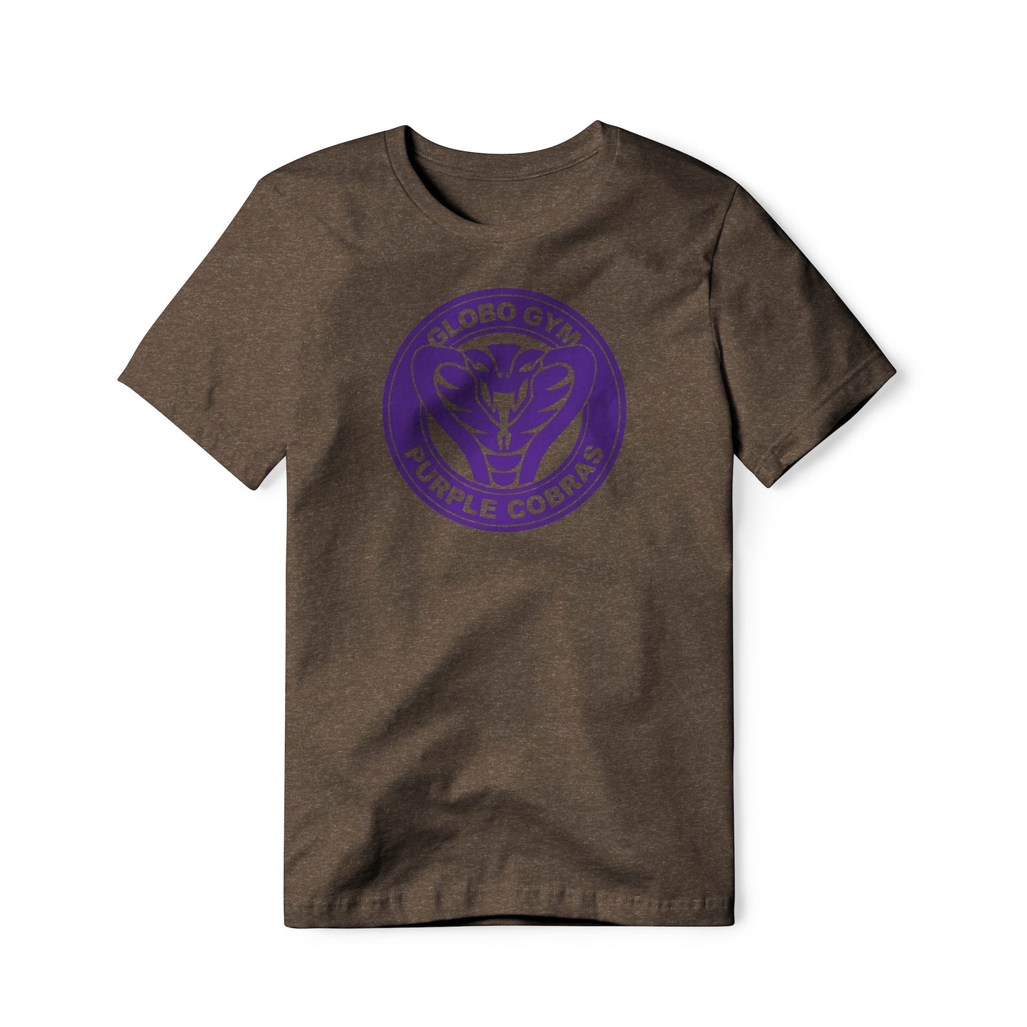 Globo Gym Purple Cobras Logo (Purple) : Dodgeball Movie, Cotton/Poly Blend Tee