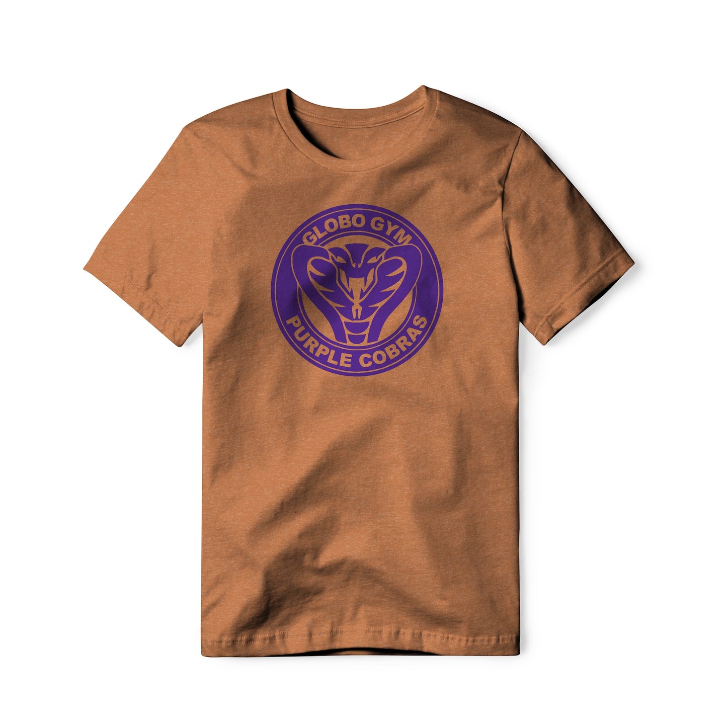 Globo Gym Purple Cobras Logo (Purple) : Dodgeball Movie, Cotton/Poly Blend Tee