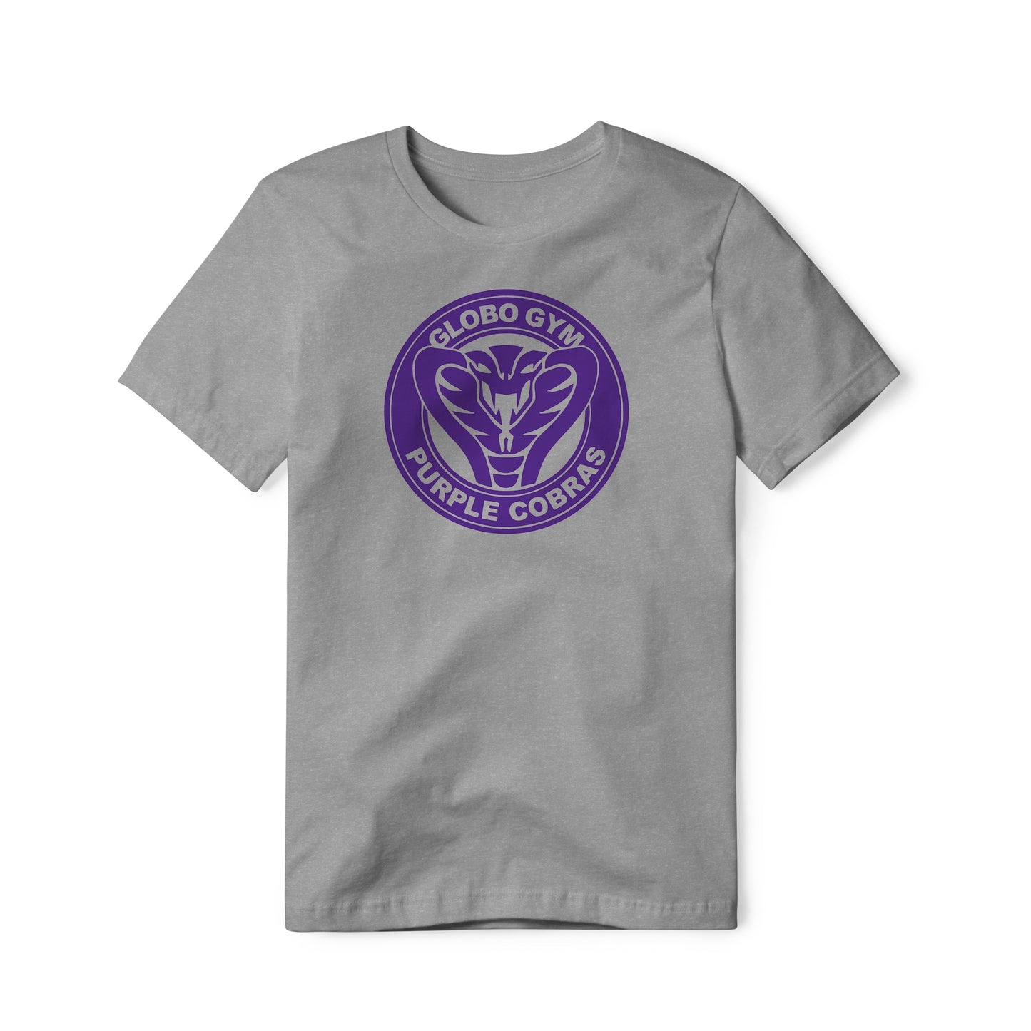 Globo Gym Purple Cobras Logo (Purple) : Dodgeball Movie, Cotton/Poly Blend Tee