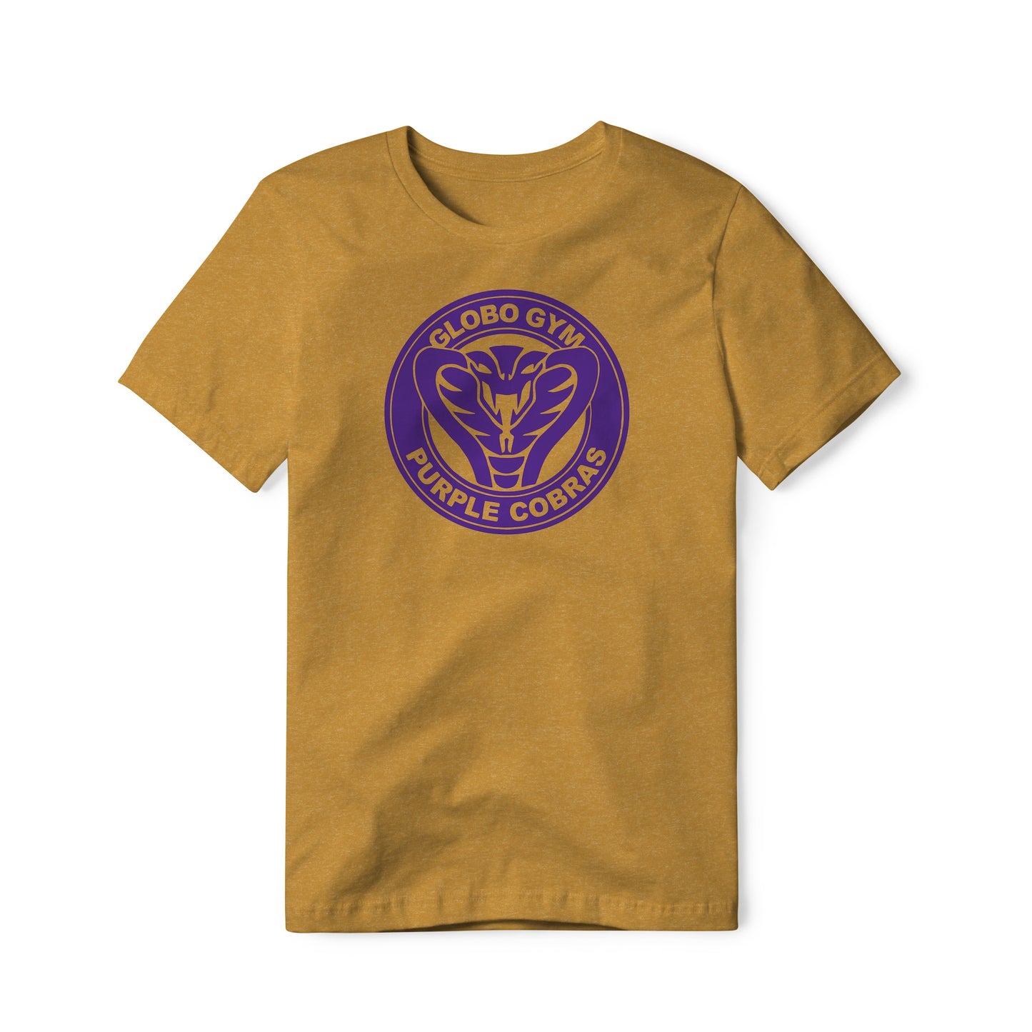 Globo Gym Purple Cobras Logo (Purple) : Dodgeball Movie, Cotton/Poly Blend Tee
