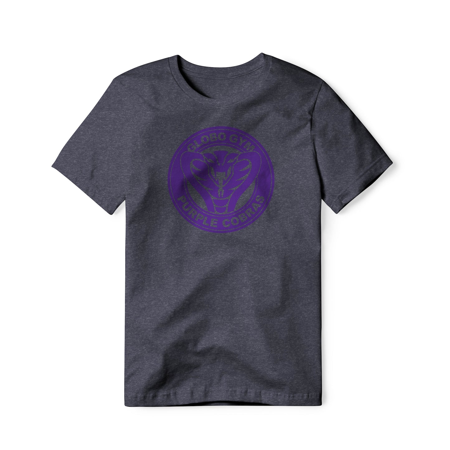 Globo Gym Purple Cobras Logo (Purple) : Dodgeball Movie, Cotton/Poly Blend Tee