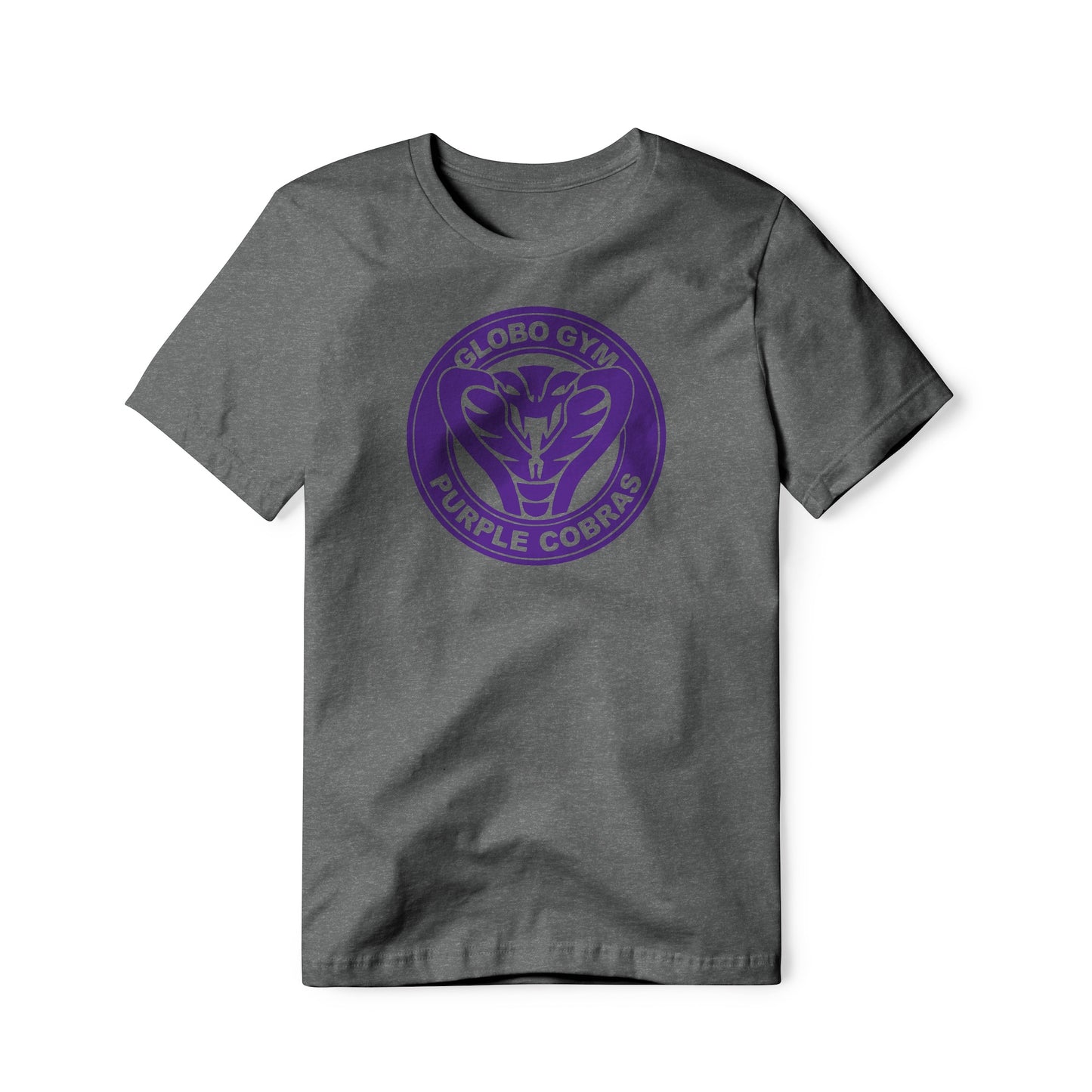 Globo Gym Purple Cobras Logo (Purple) : Dodgeball Movie, Cotton/Poly Blend Tee