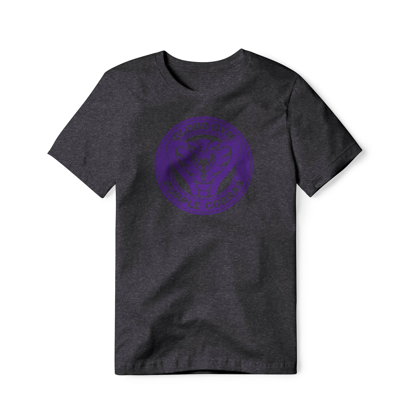 Globo Gym Purple Cobras Logo (Purple) : Dodgeball Movie, Cotton/Poly Blend Tee
