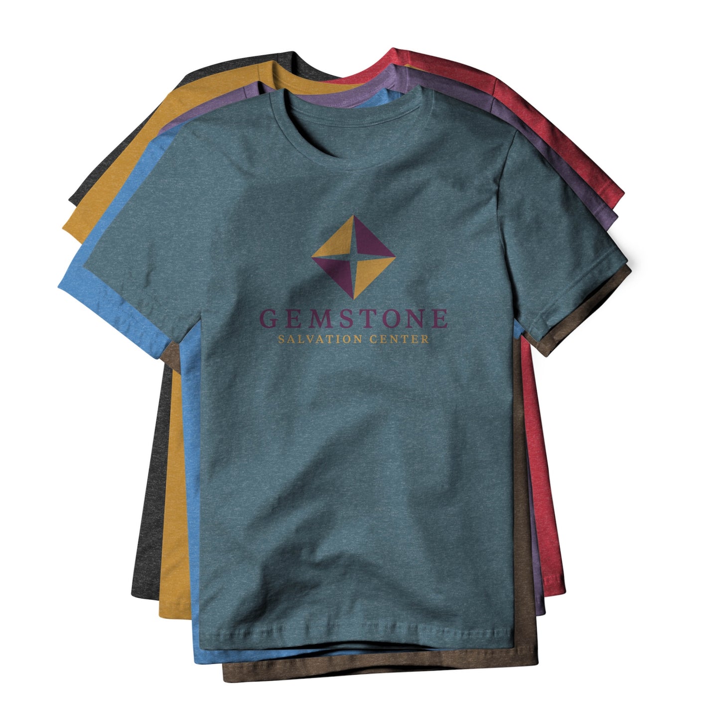Gemstone Salvation Center Logo : Righteous Gemstones Show, Cotton/Poly Blend Tee