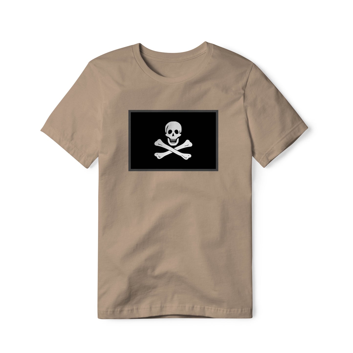 Jolly Roger Pirate Flag (Bones), Classic Cotton Tee
