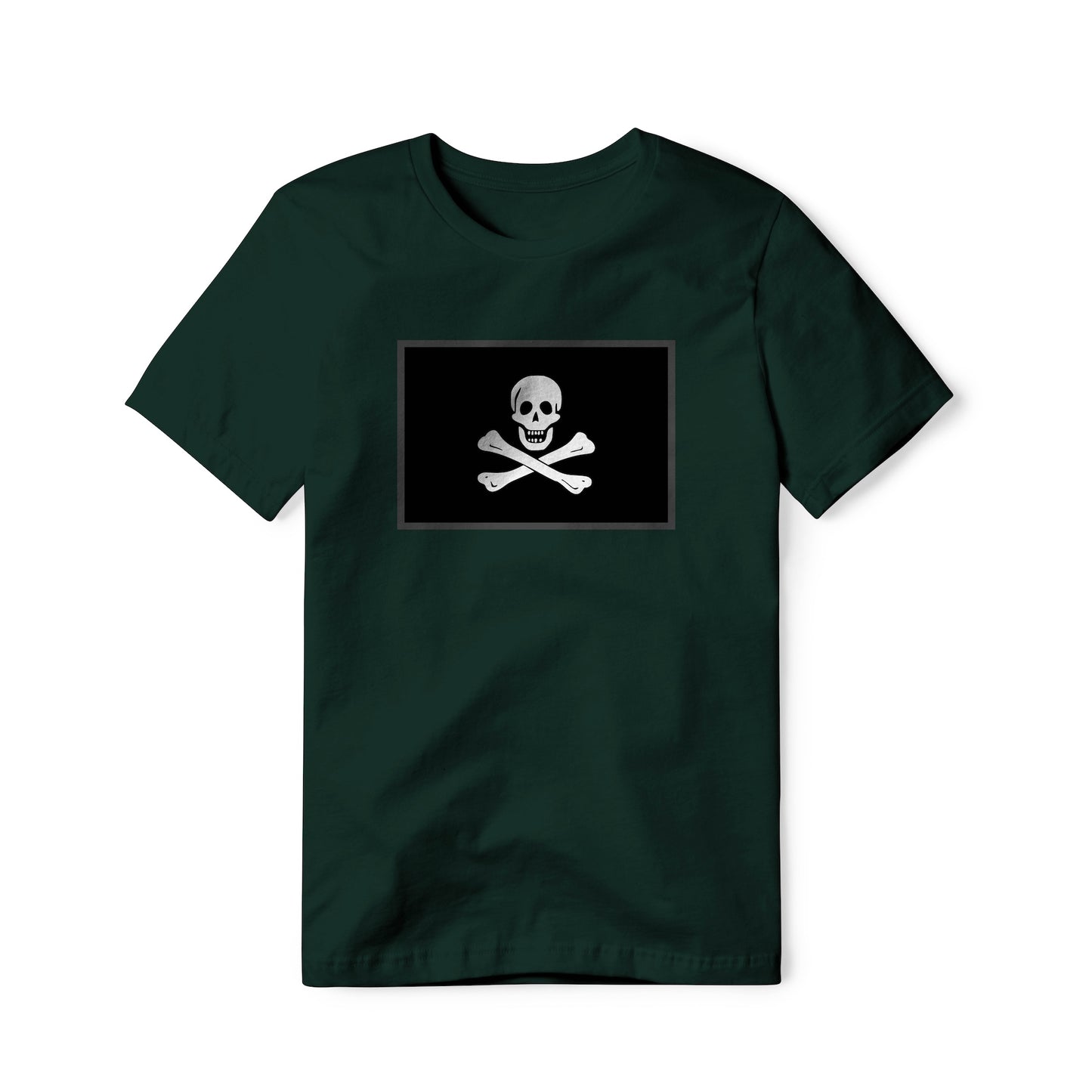 Jolly Roger Pirate Flag (Bones), Classic Cotton Tee