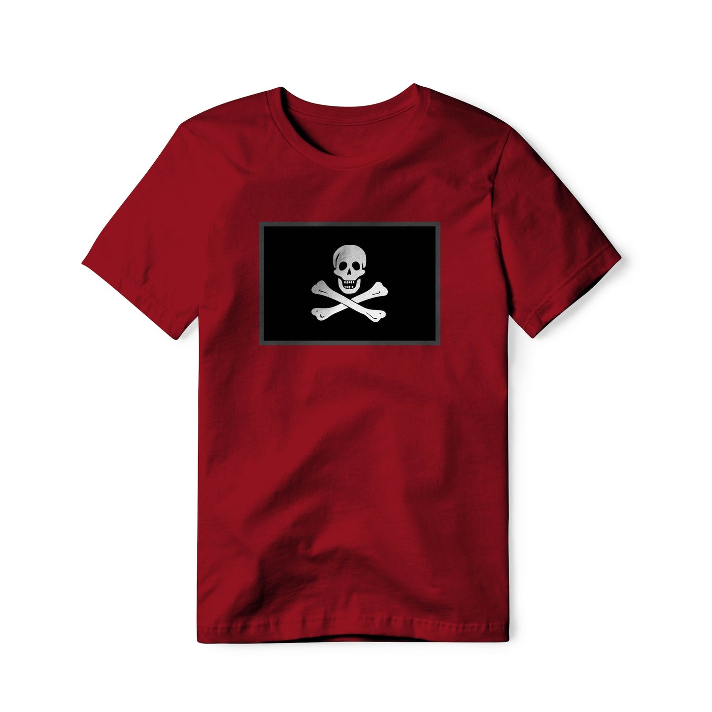 Jolly Roger Pirate Flag (Bones), Classic Cotton Tee