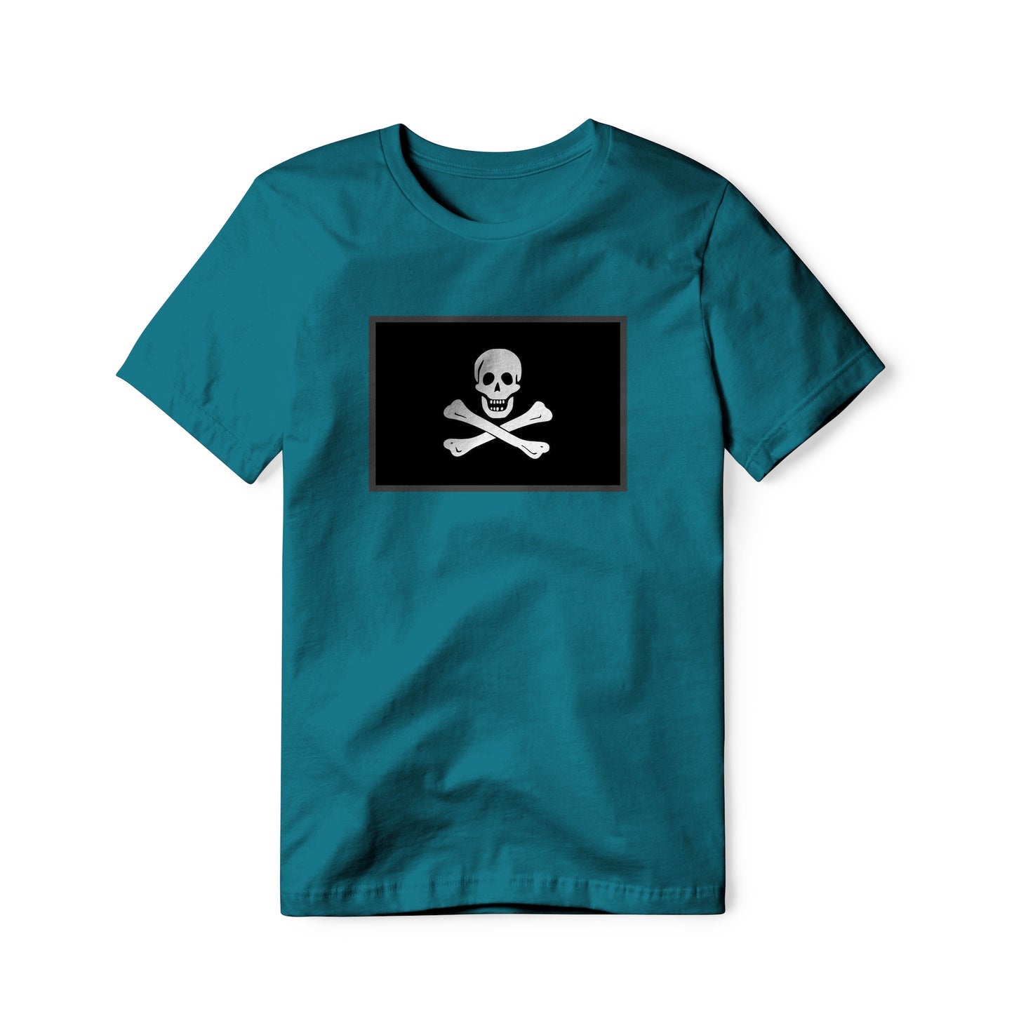 Jolly Roger Pirate Flag (Bones), Classic Cotton Tee