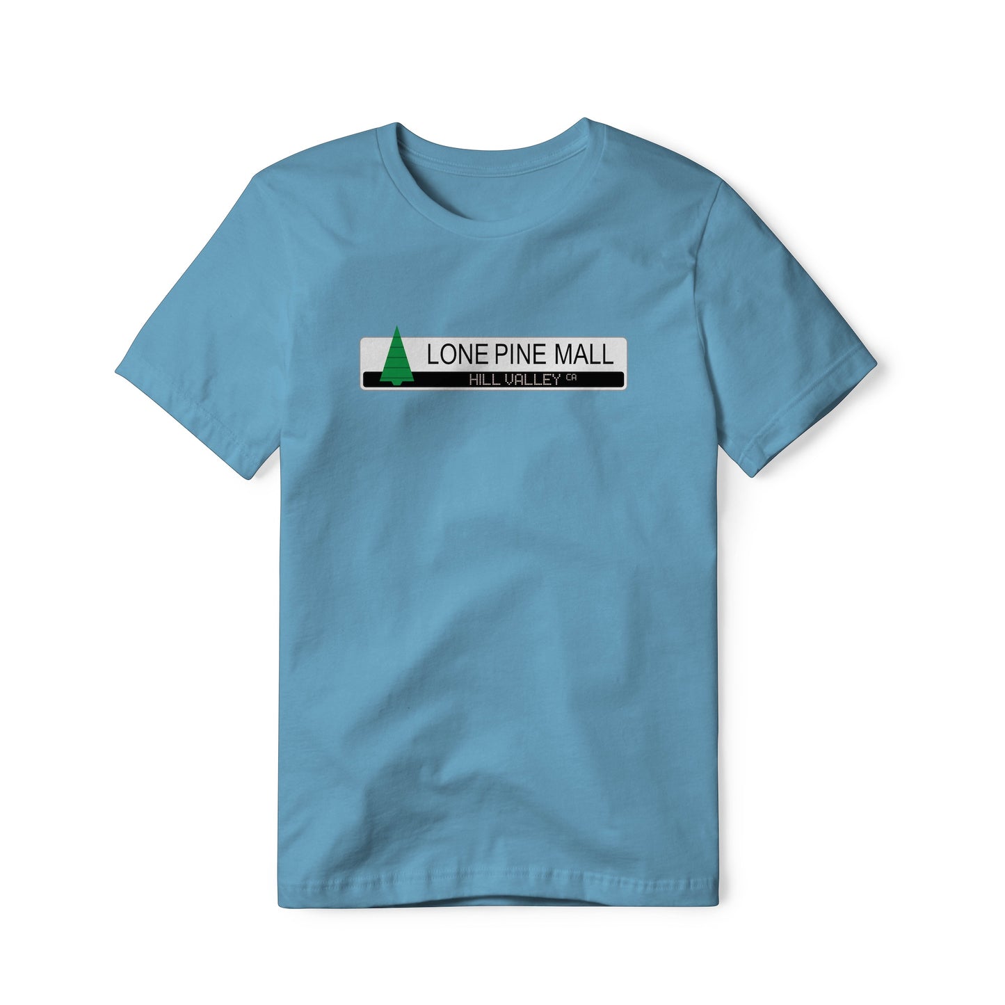 Lone Pine Mall Logo : Back To The Future Movie, Classic Cotton Tee