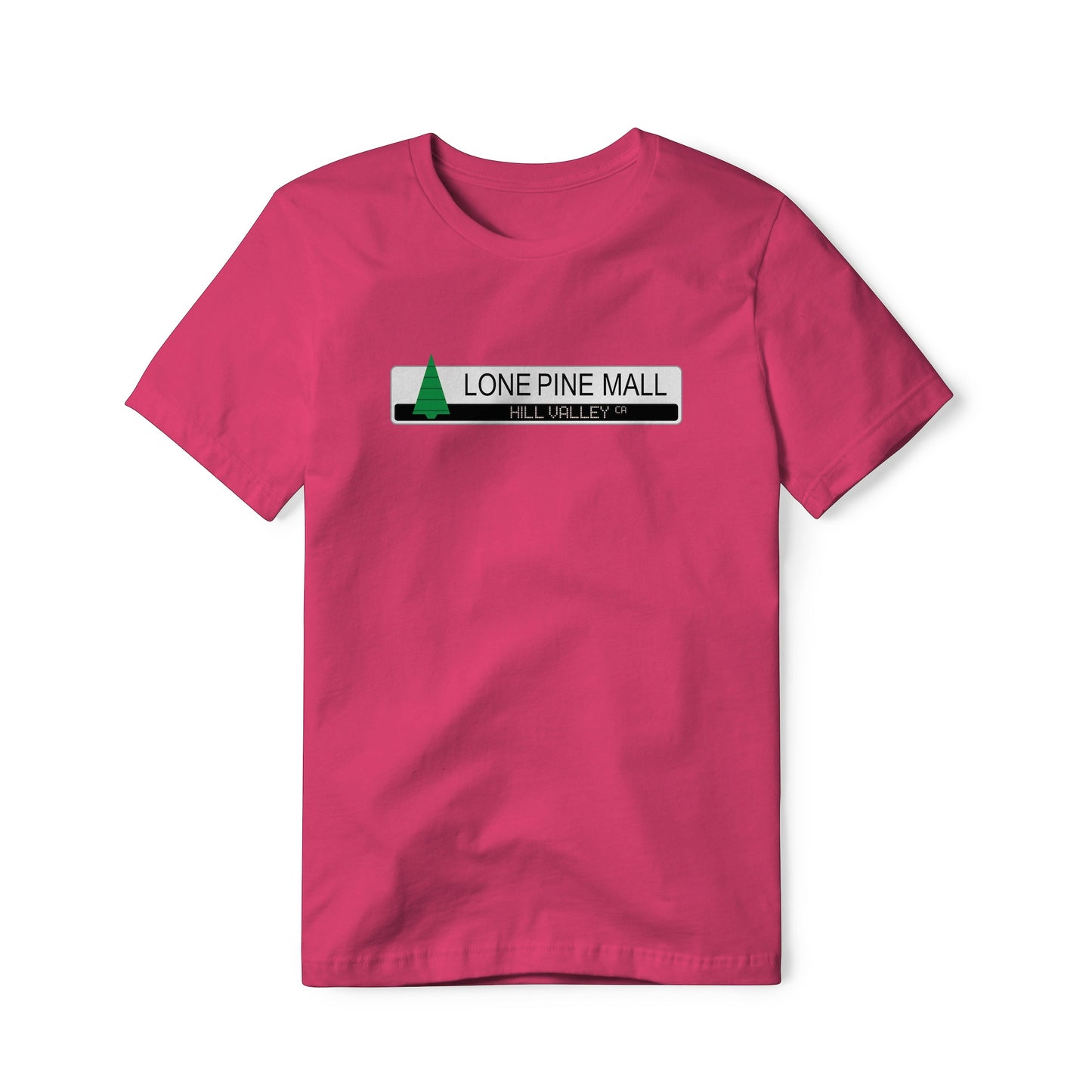 Lone Pine Mall Logo : Back To The Future Movie, Classic Cotton Tee