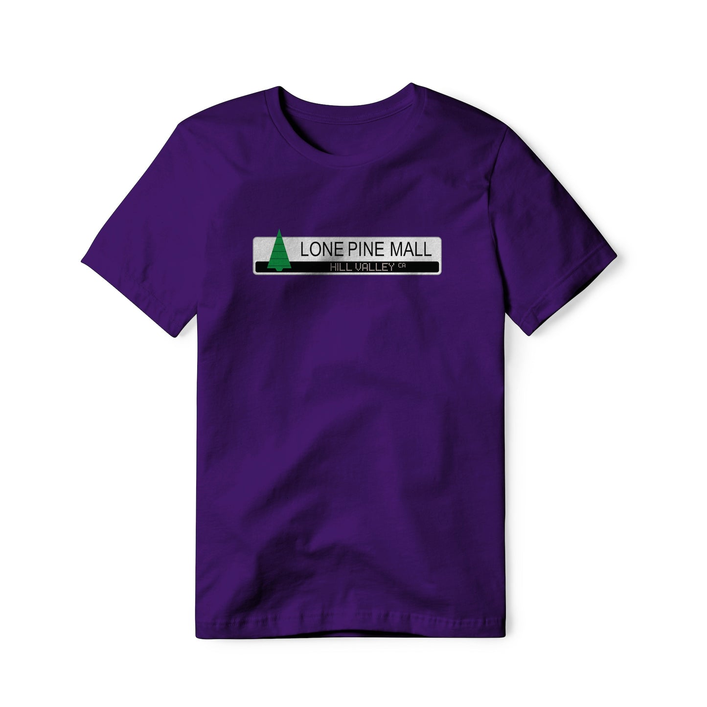 Lone Pine Mall Logo : Back To The Future Movie, Classic Cotton Tee