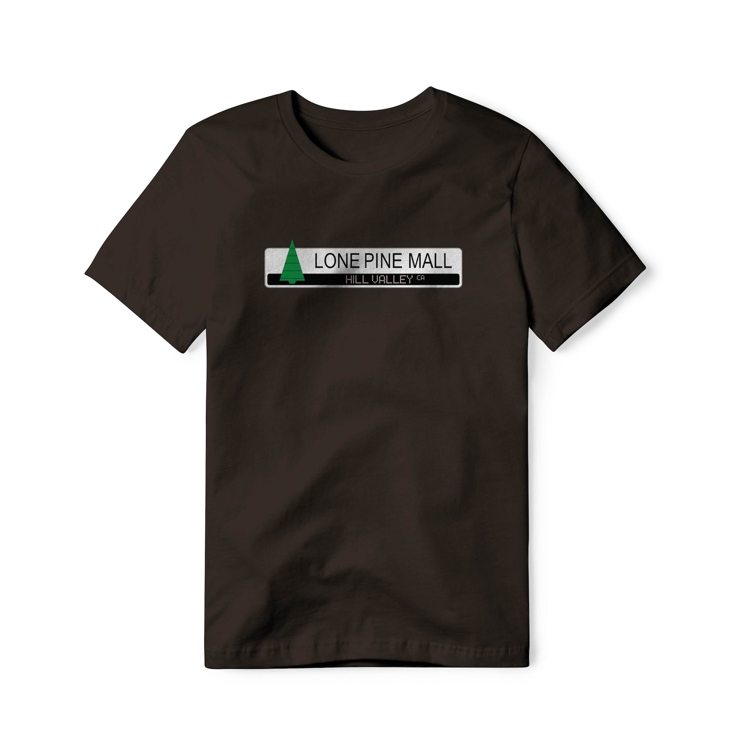 Lone Pine Mall Logo : Back To The Future Movie, Classic Cotton Tee