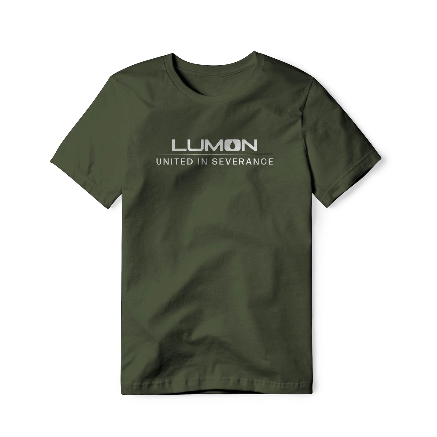 Lumon United In Severance (White) : Severance Show, Classic Cotton Tee