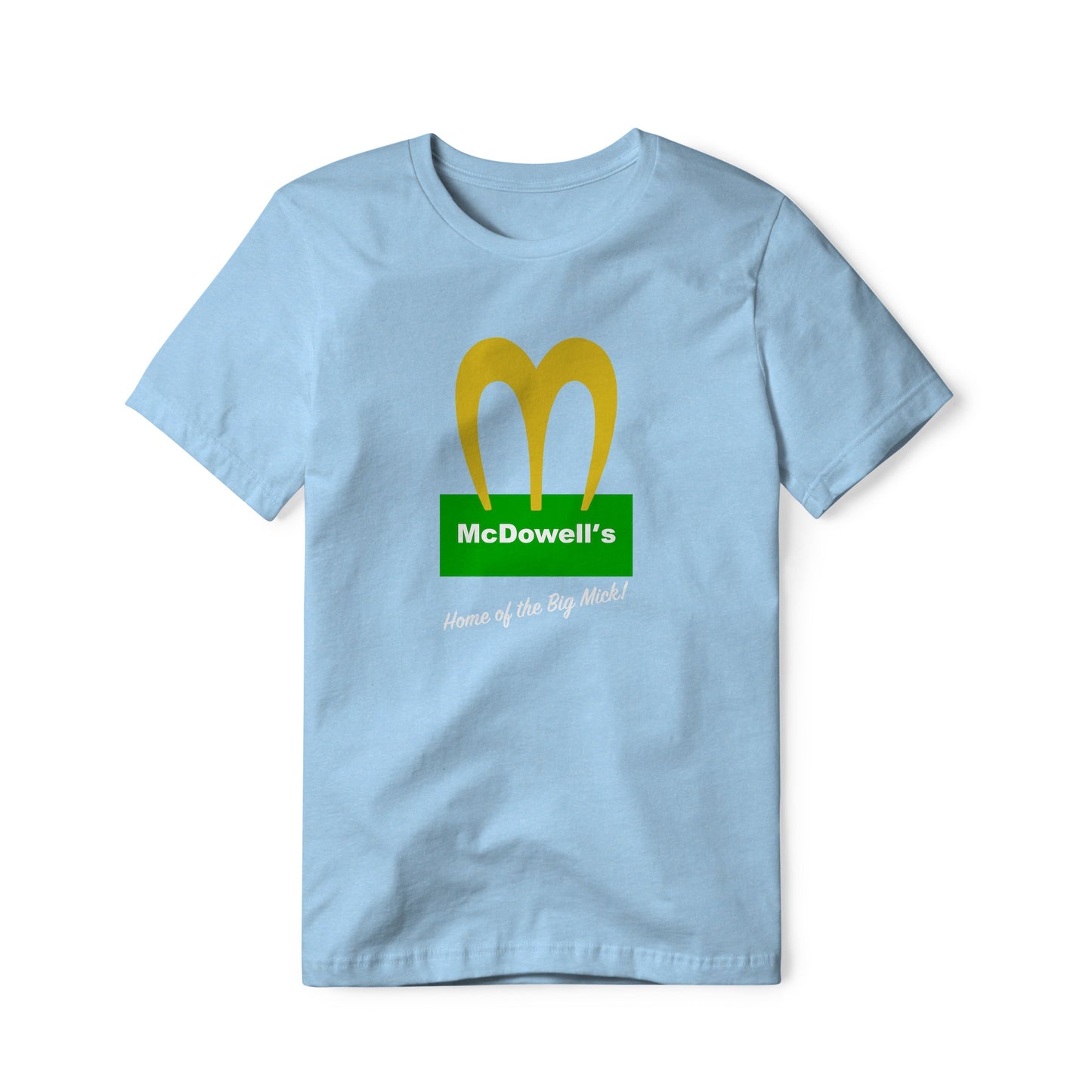 McDowell's Logo (Green) : Coming To America Movie, Cotton/Poly Blend Tee