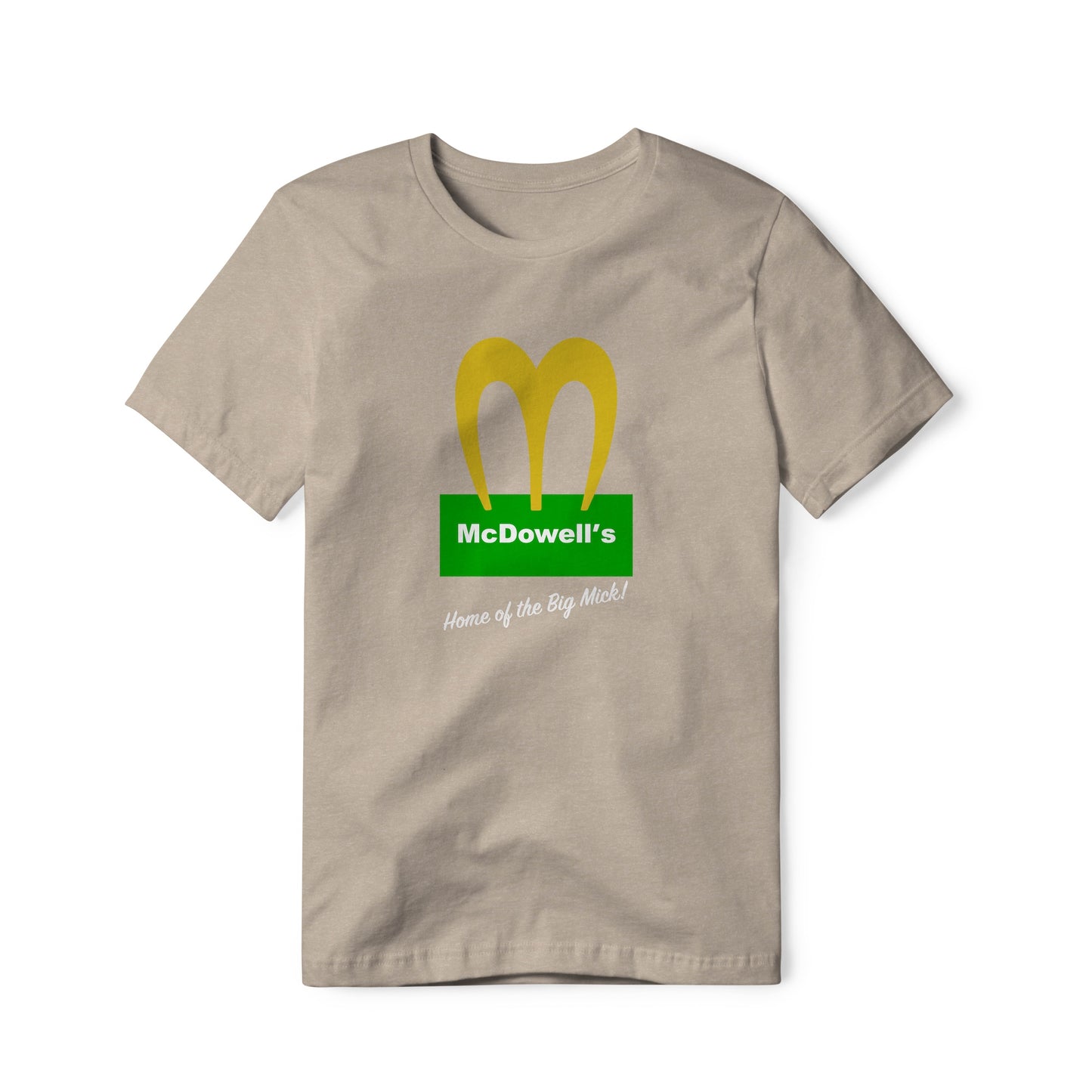 McDowell's Logo (Green) : Coming To America Movie, Cotton/Poly Blend Tee