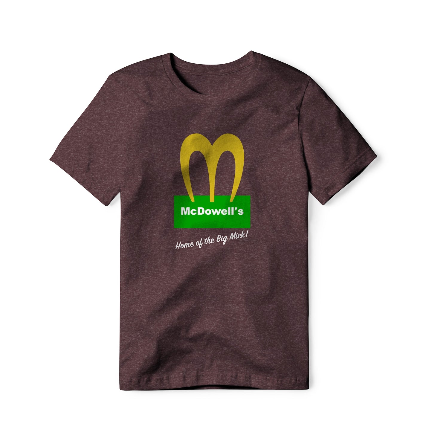 McDowell's Logo (Green) : Coming To America Movie, Cotton/Poly Blend Tee