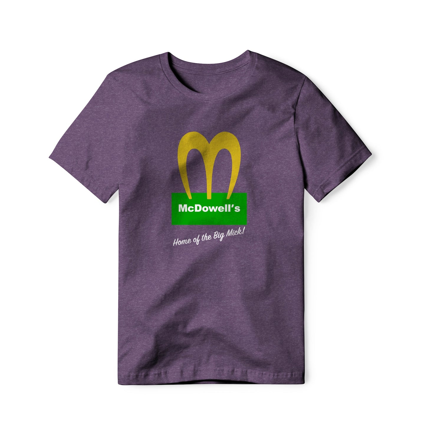 McDowell's Logo (Green) : Coming To America Movie, Cotton/Poly Blend Tee