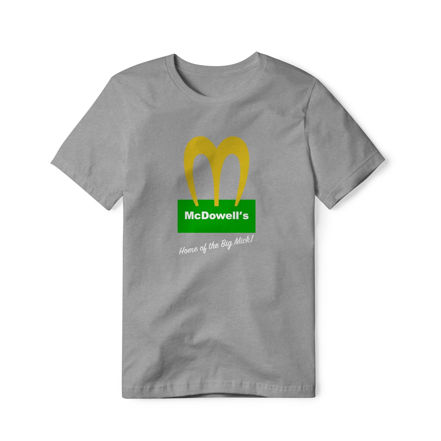 McDowell's Logo (Green) : Coming To America Movie, Cotton/Poly Blend Tee