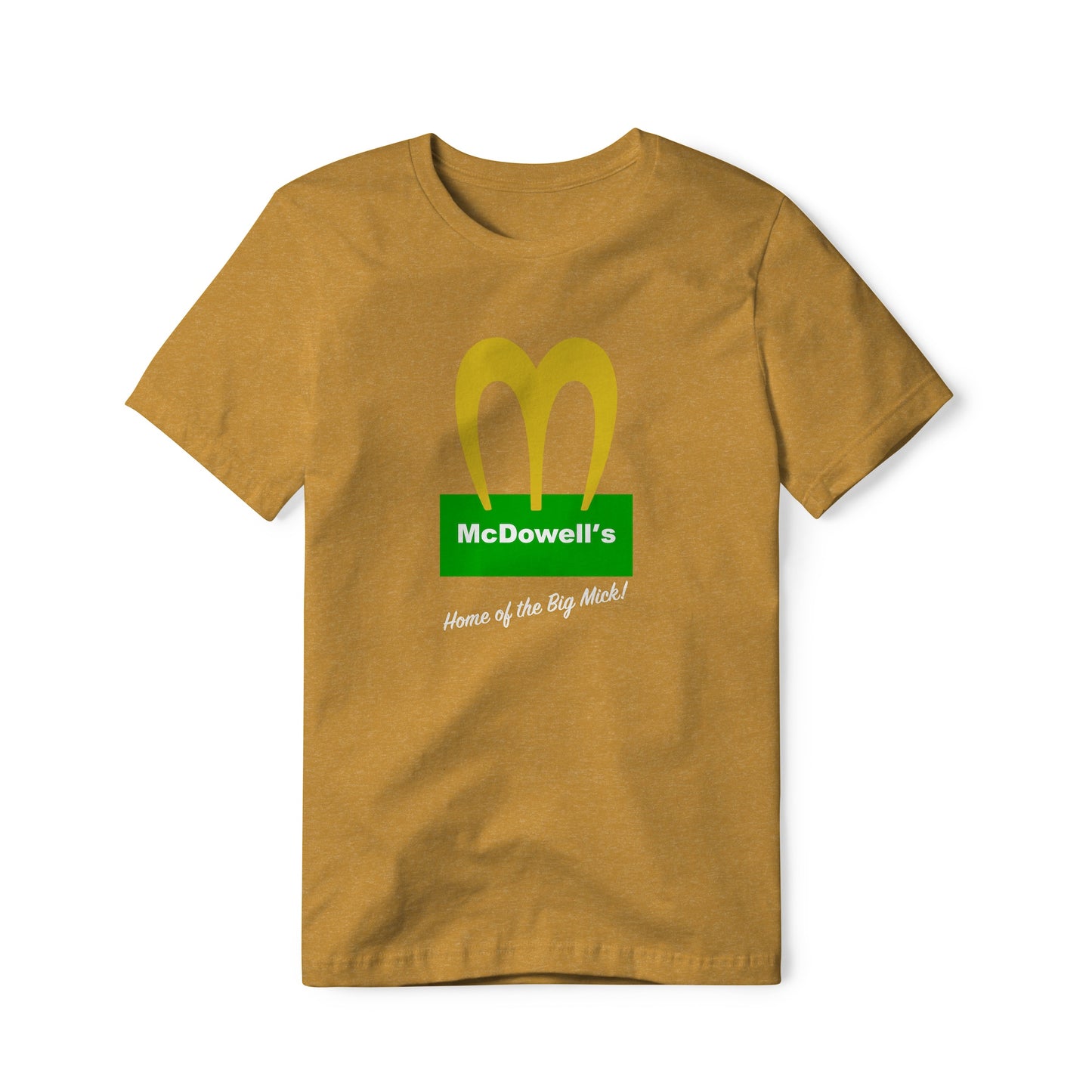 McDowell's Logo (Green) : Coming To America Movie, Cotton/Poly Blend Tee
