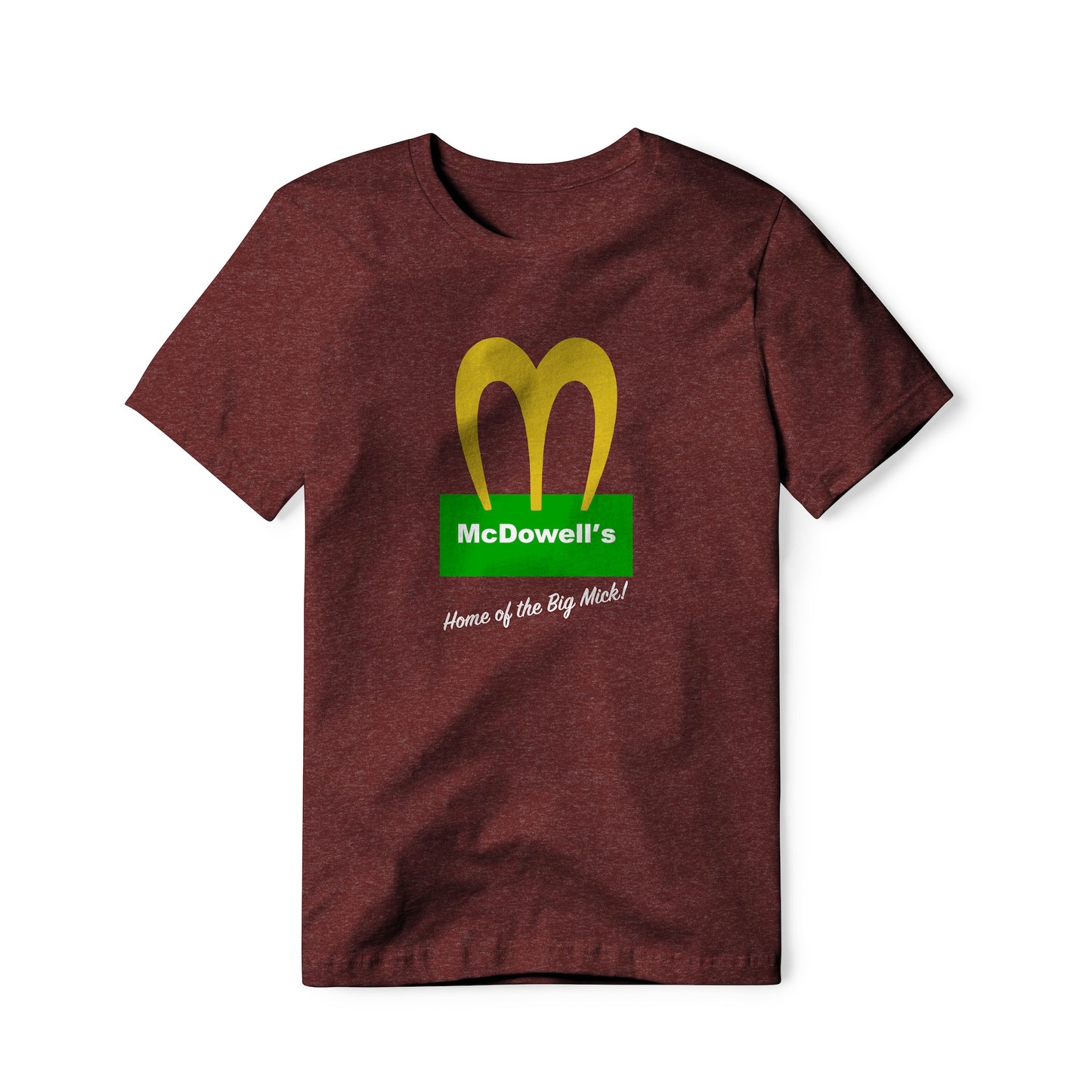 McDowell's Logo (Green) : Coming To America Movie, Cotton/Poly Blend Tee