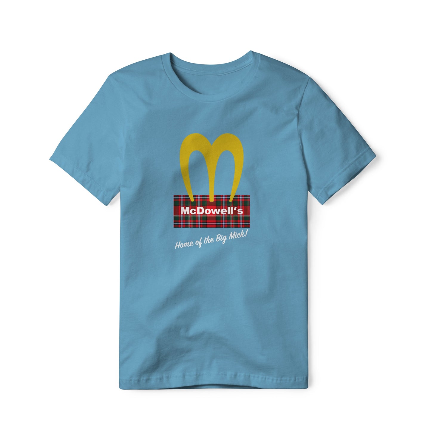 McDowell's Logo (Plaid) : Coming To America Movie, Classic Cotton Tee